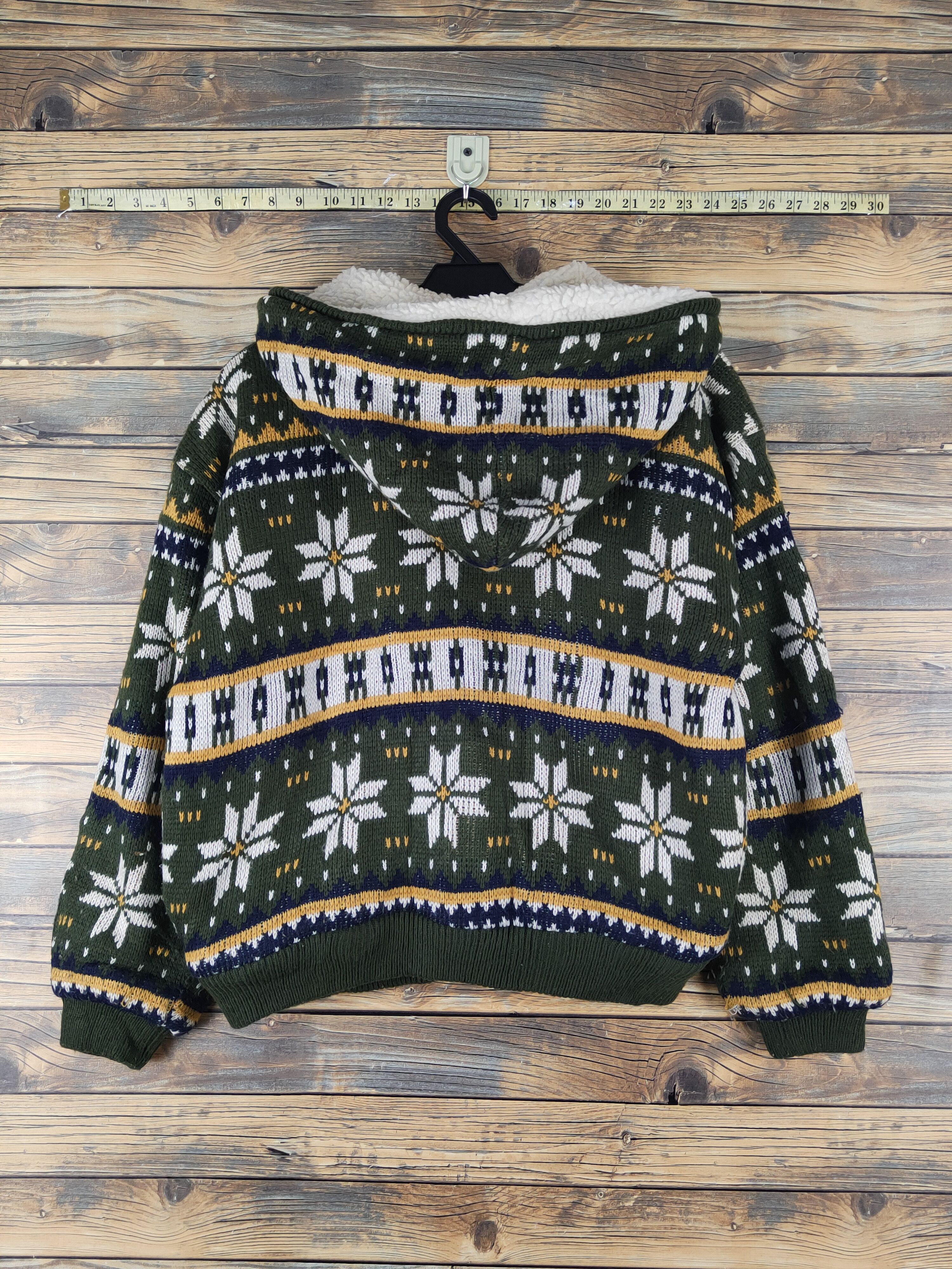 Japanese Brand Big Session Olive Hoodie Knitwear Sweaters #W1266 Size L / US 10 / IT 46 - 8 Thumbnail