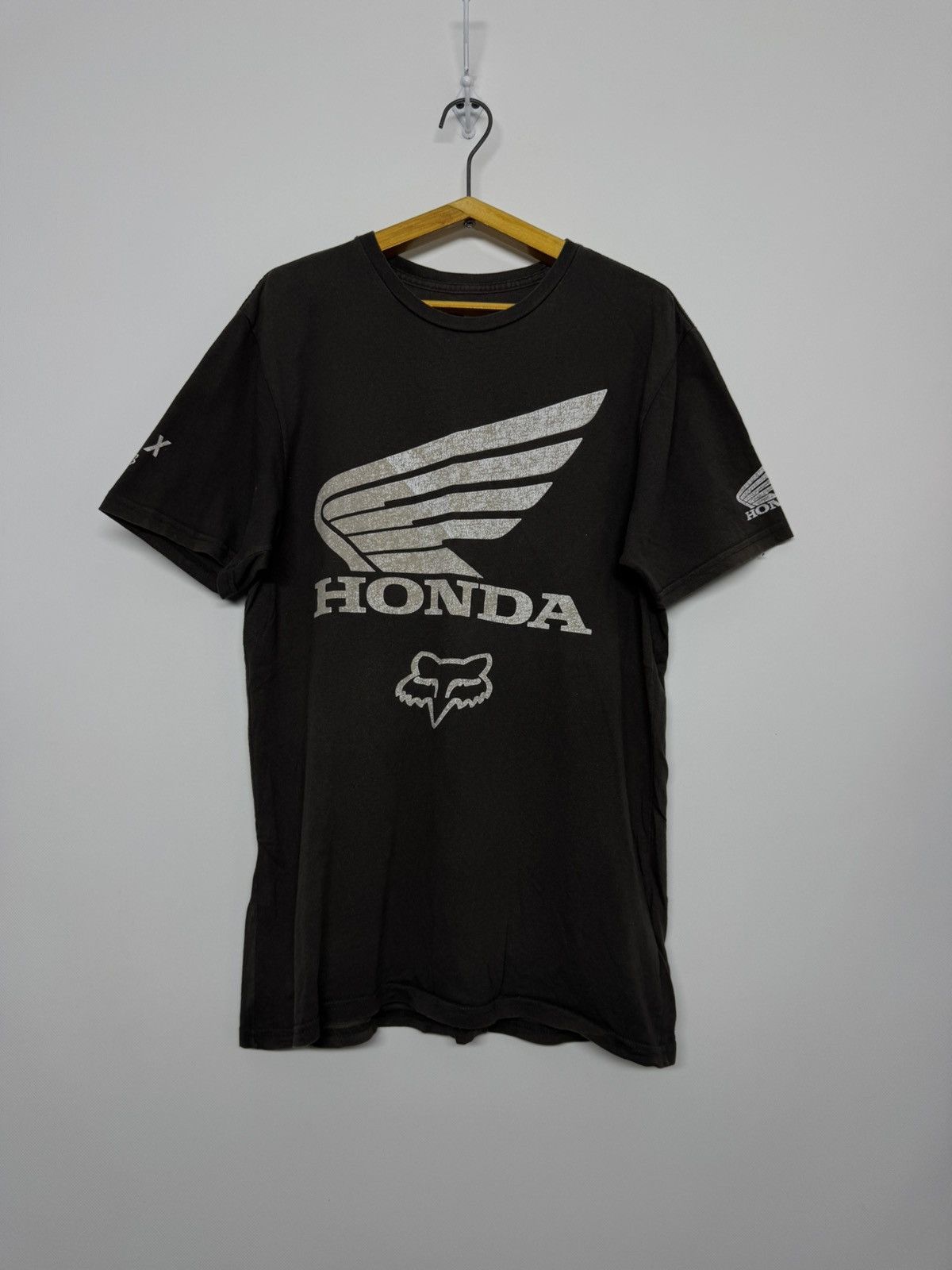 Fox Racing Vintage Y2k Fox Racing Honda T-Shirt Size US M / EU 48-50 / 2 - 2 Thumbnail