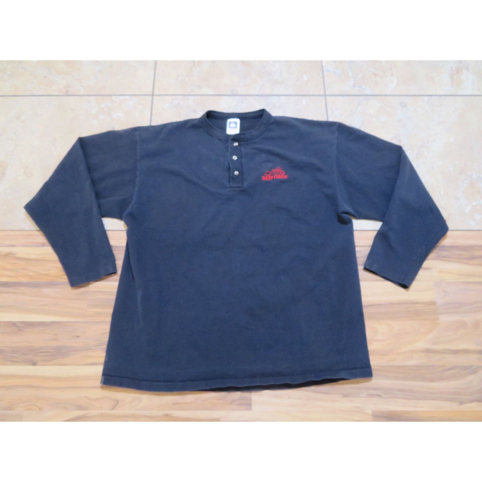 Other 90s Easy Riders Sturgis Henley Collar long Sleeve Shirt XL Size US XL / EU 56 / 4 - 3 Thumbnail