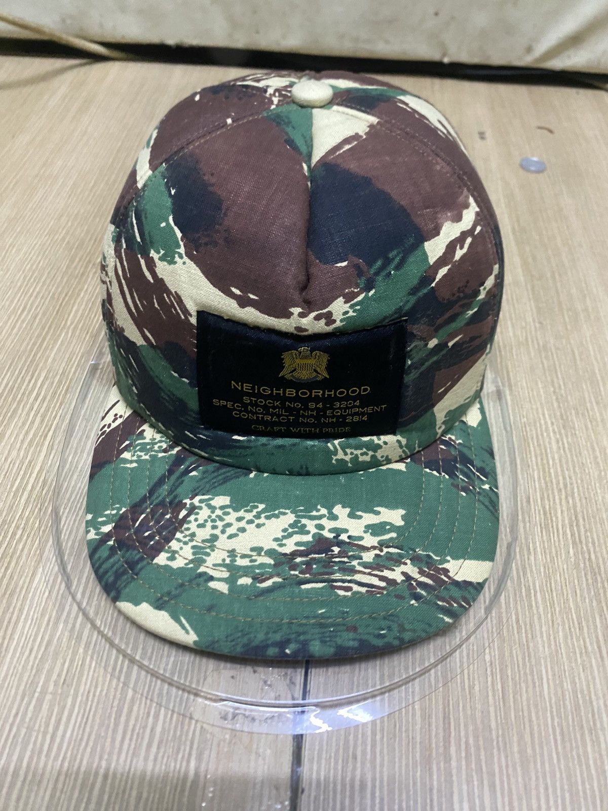 Neighborhood Neighborhood NH Military Camo Patch Cap Trucker Size ONE SIZE - 1 Thumbnail