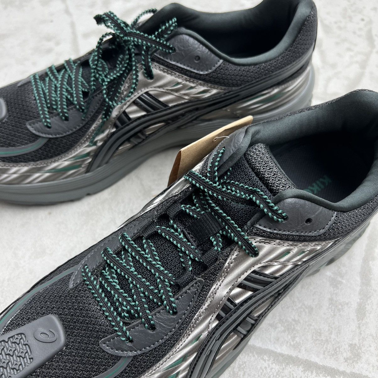 Asics × Kiko Kostadinov Kiko Kostadinov X ASICS Gel-Flammae (Green) Size US 12 / EU 45 - 6 Thumbnail