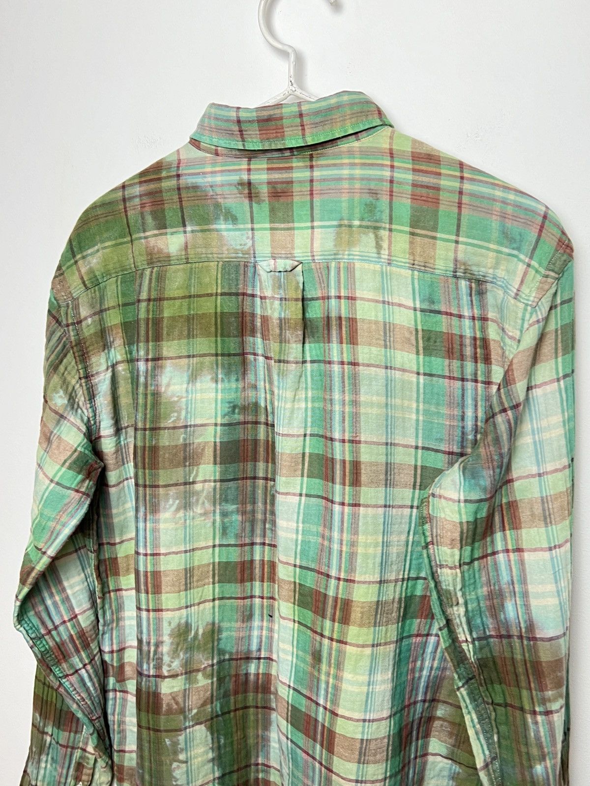 Acne Studios acne vintage travis plaid flannel shirt bleached tie dye y2k Size US M / EU 48-50 / 2 - 10 Thumbnail