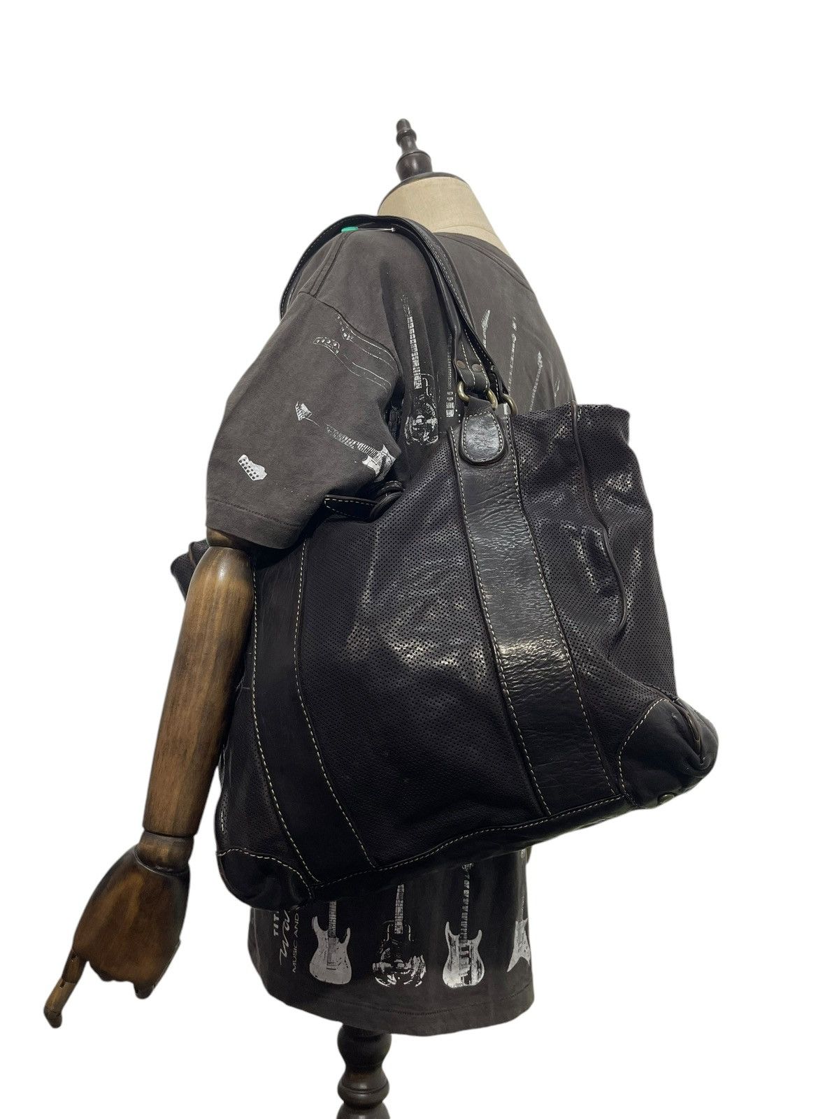 Officine Creative Full Grain Leather Patina Officine Creative Shoulder Bag 4🟩 Size ONE SIZE - 2 Thumbnail