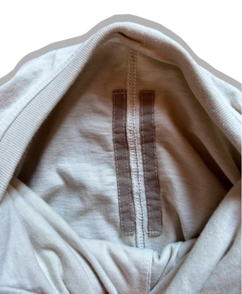 Rick Owens Drkshdw Rick Owens DRKSHDW Layered cotton hoodie Size US M / EU 48-50 / 2 - 3 Thumbnail