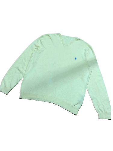 Polo Ralph Lauren Polo Ralph Lauren 100% Cotton V-Neck Sweater Size US L / EU 52-54 / 3 - 1 Thumbnail