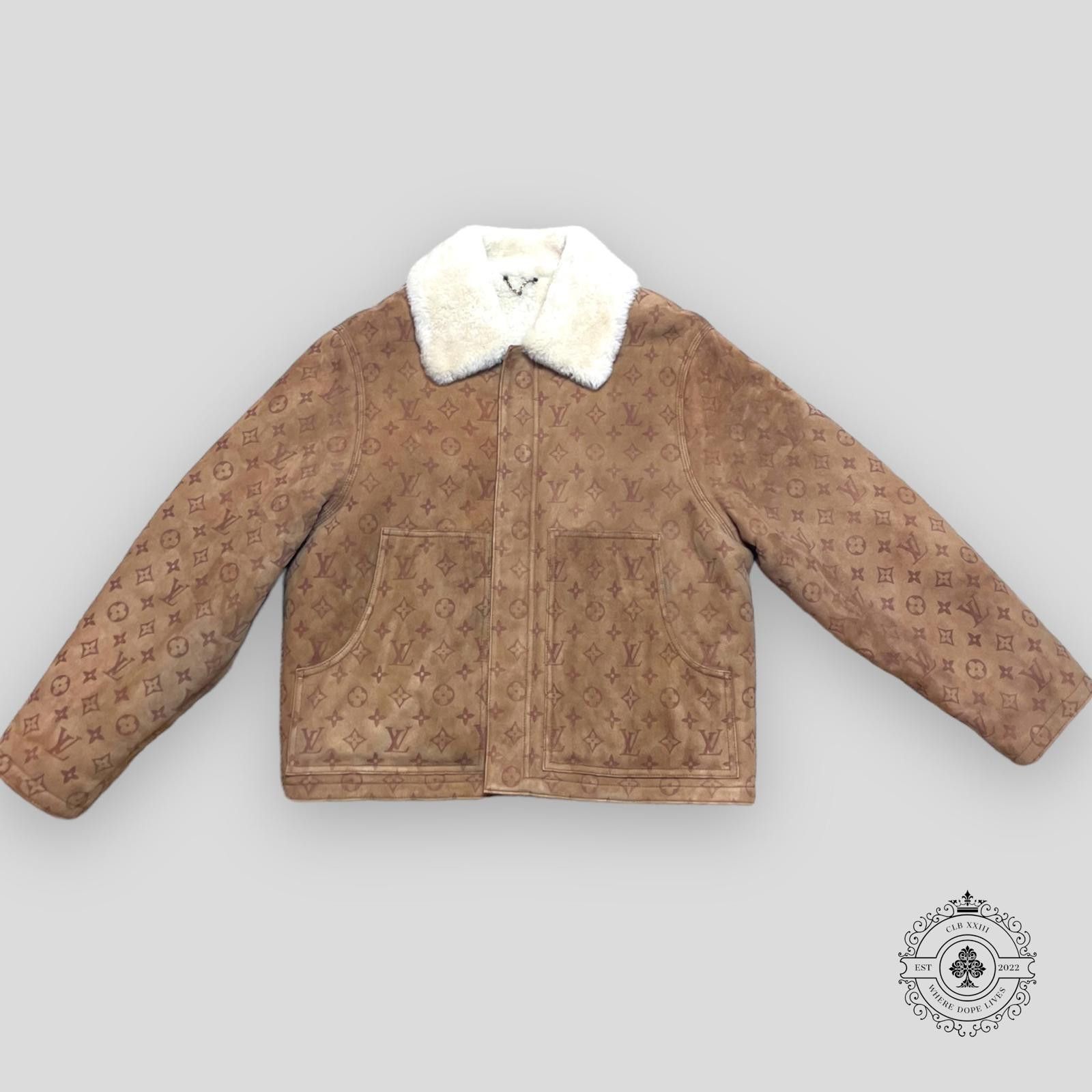 Louis Vuitton Louis Vuitton Monogram Shearling Jacket Size US L / EU 52-54 / 3 - 1 Thumbnail