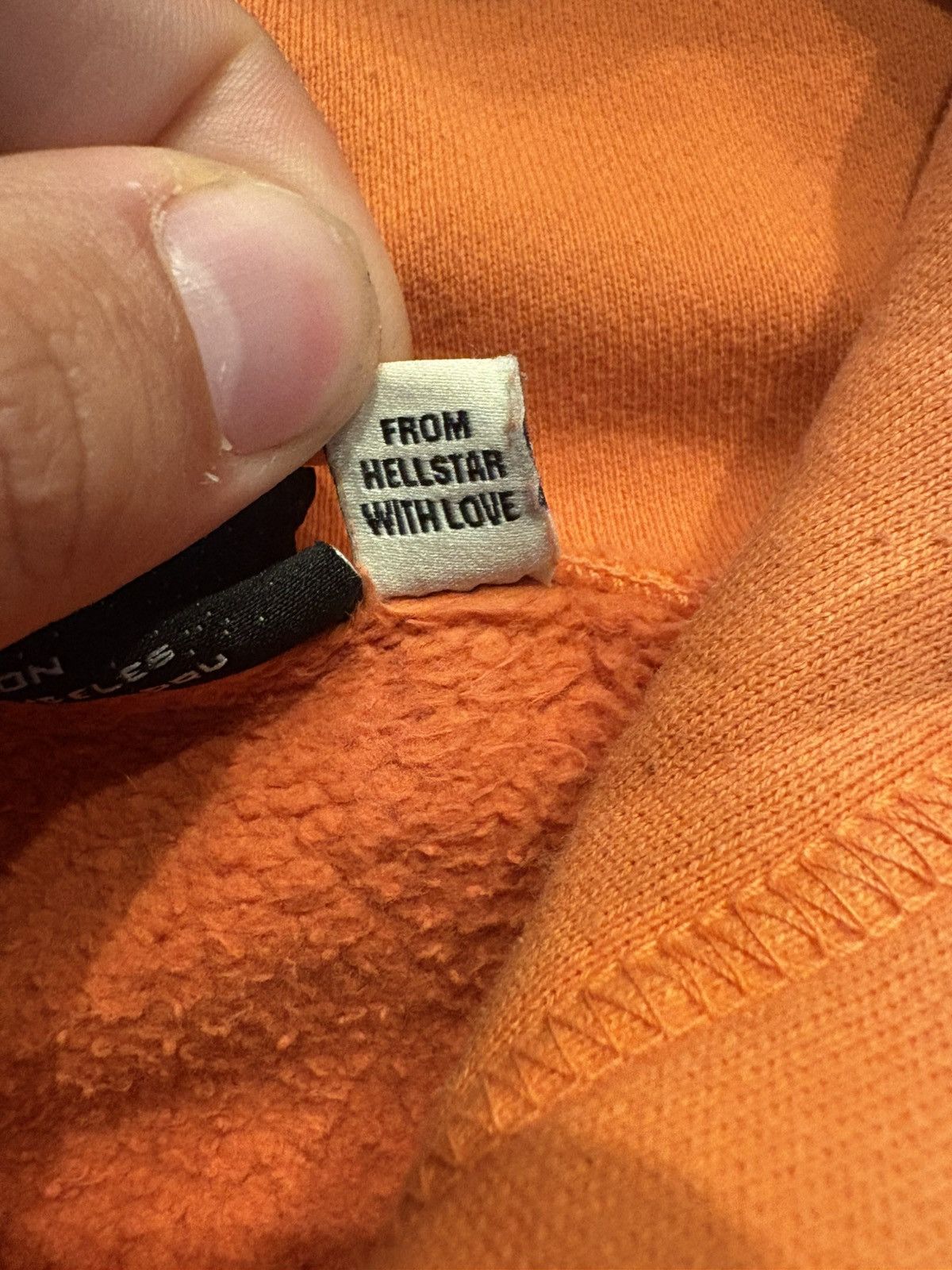 HELLSTAR Hellstar orange flame hoodie size medium Size US M / EU 48-50 / 2 - 5 Thumbnail