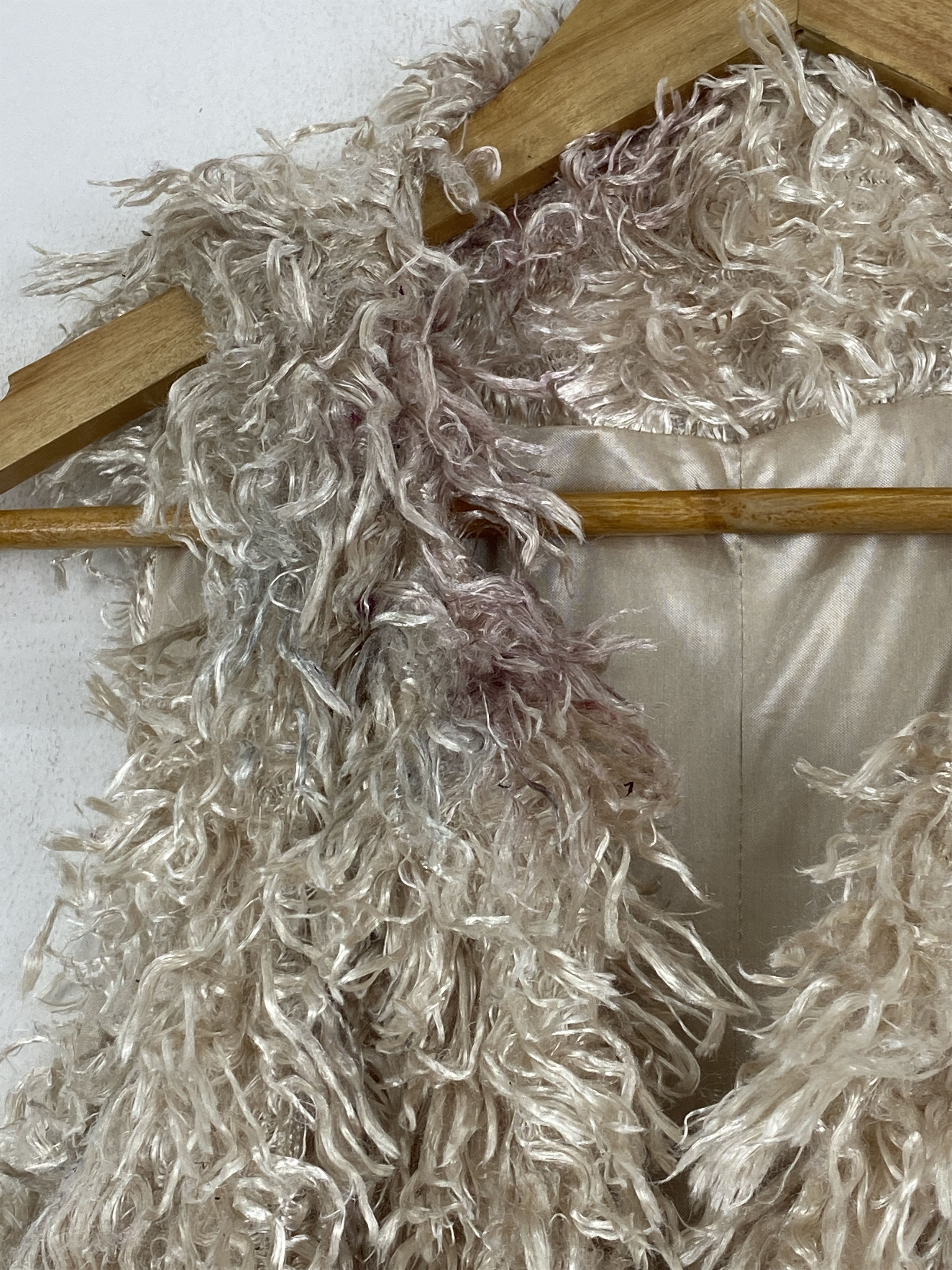 Japanese Brand Vintage Japanese Brand Hyelim Faux Fur Vest J1916 Size US XS / EU 42 / 0 - 6 Thumbnail