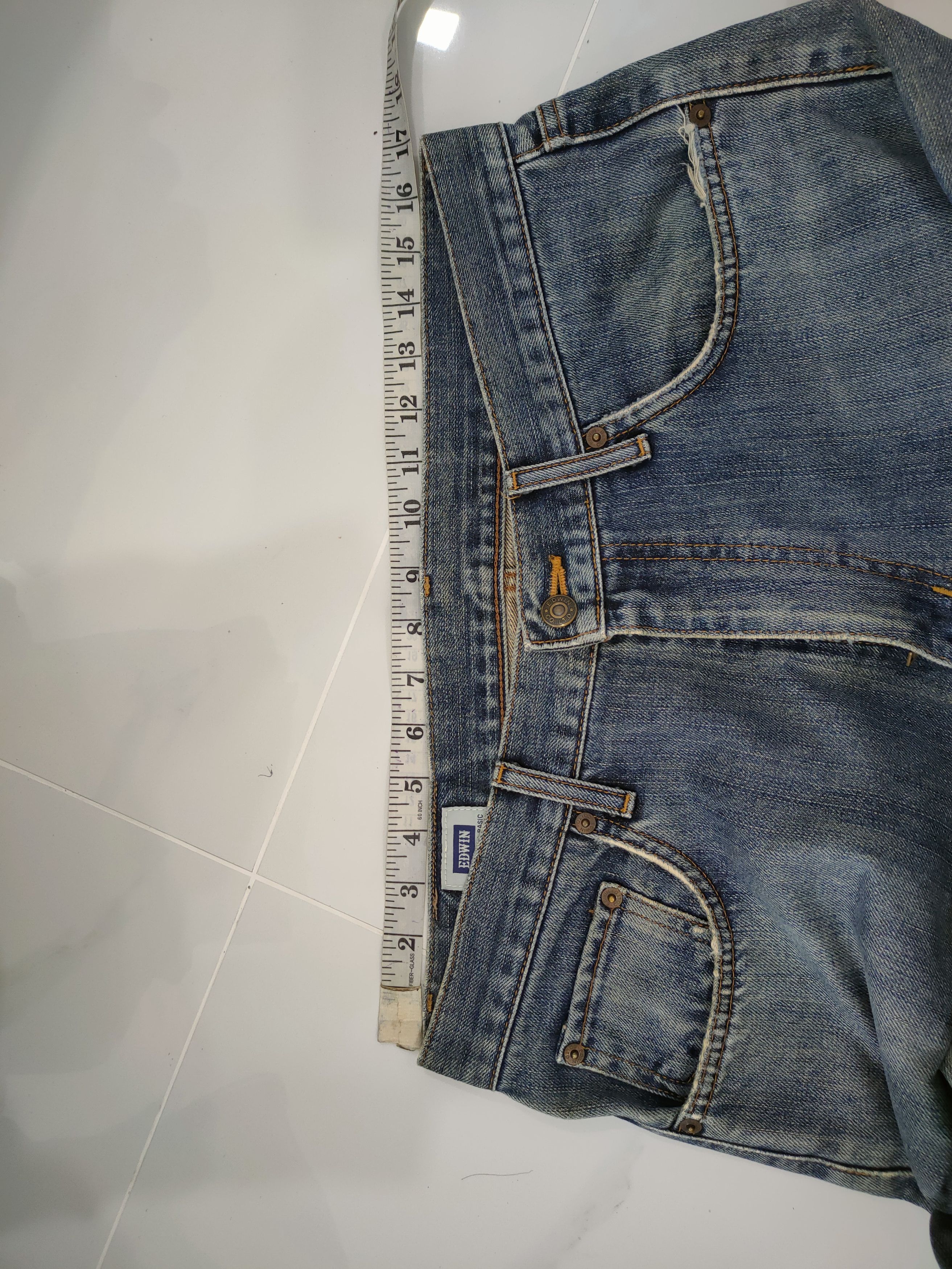 Edwin × Vintage VINTAGE EDWIN FADED JEAN DENIM PANTS Size US 33 - 7 Thumbnail