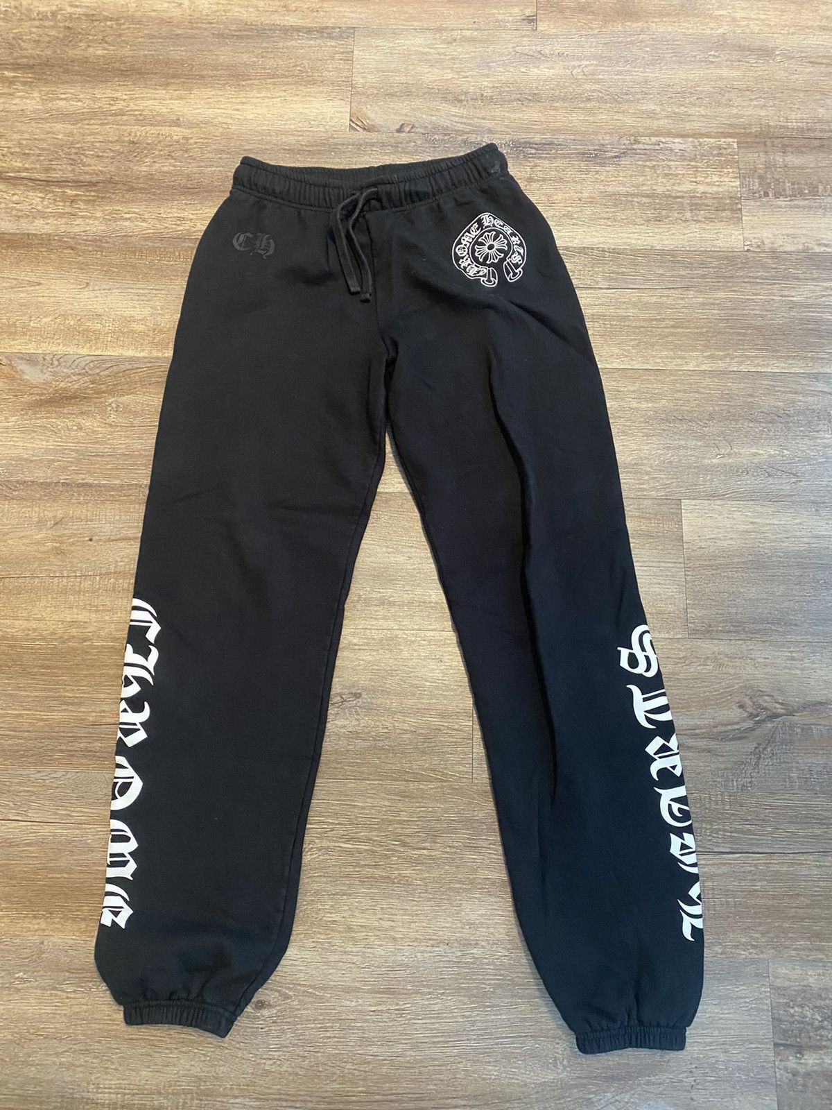 image of Chrome Hearts Horse Shoe in Black, Men's (Size 34)