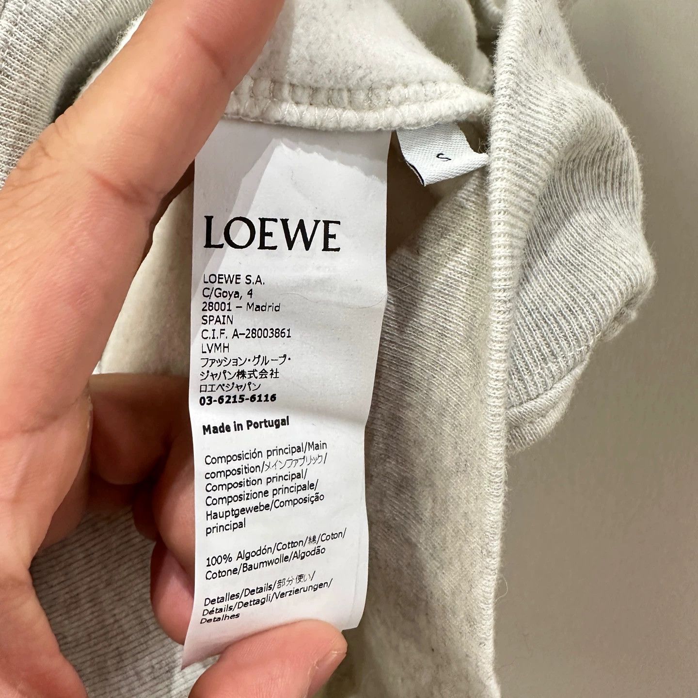 Loewe Loewe mar260 x S.Away Logo Embro Pom Hoodie S Size US S / EU 44-46 / 1 - 4 Thumbnail