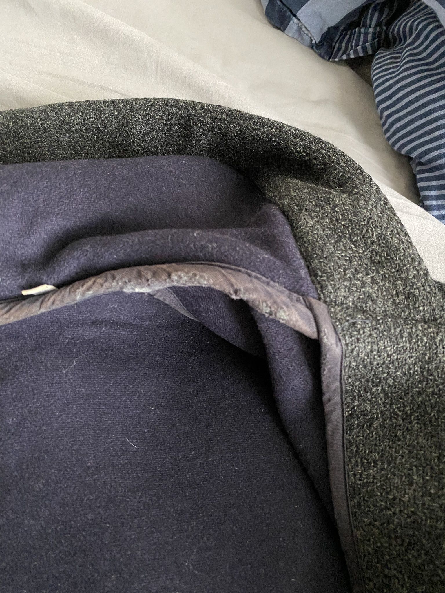 Our Legacy 50/L - Duffle Charcoal Tweed - 100% Virgin Wool Size US L / EU 52-54 / 3 - 21 Thumbnail