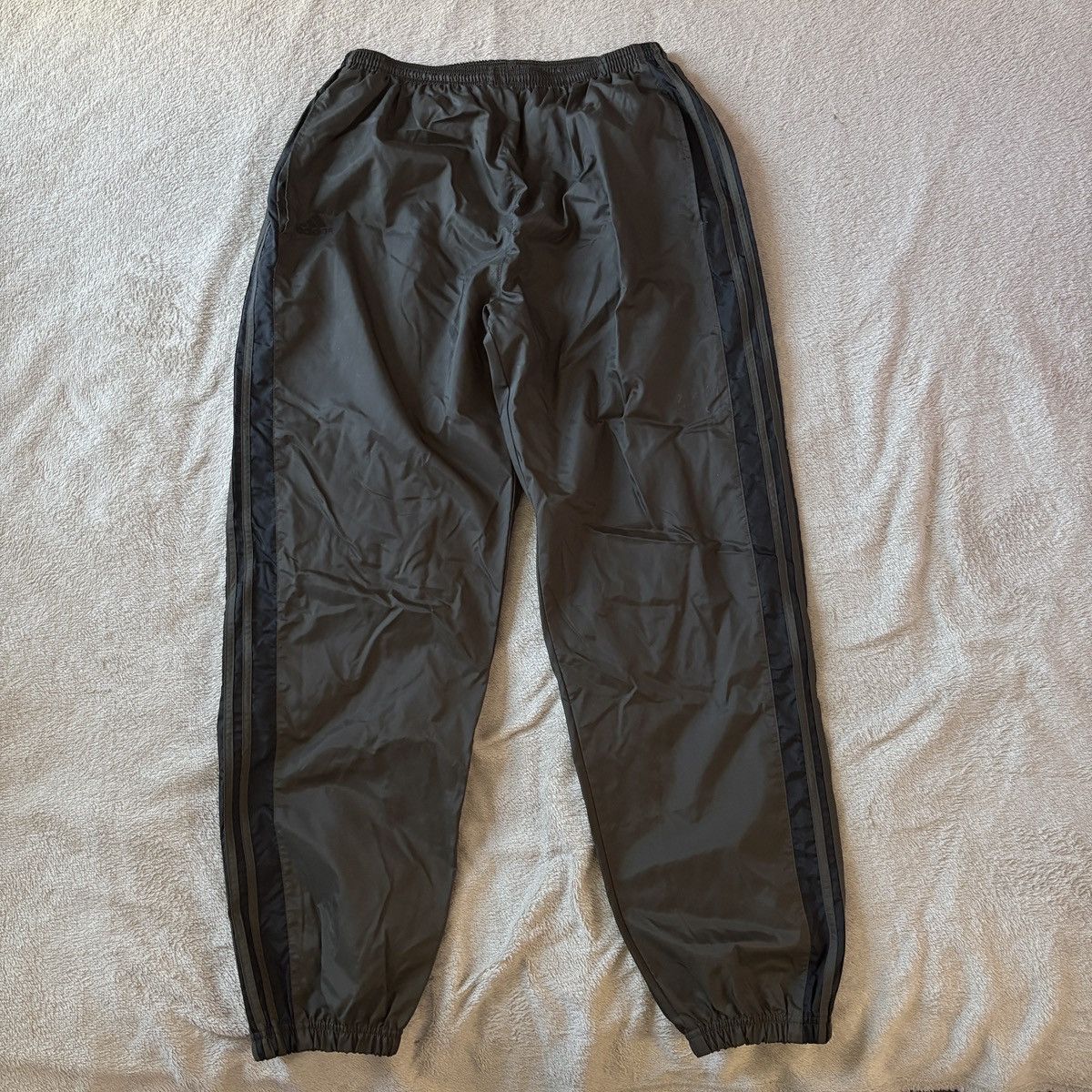 Adidas Black/Dark Green Adidas Track Sweatpants Size US 34 / EU 50 - 1 Thumbnail