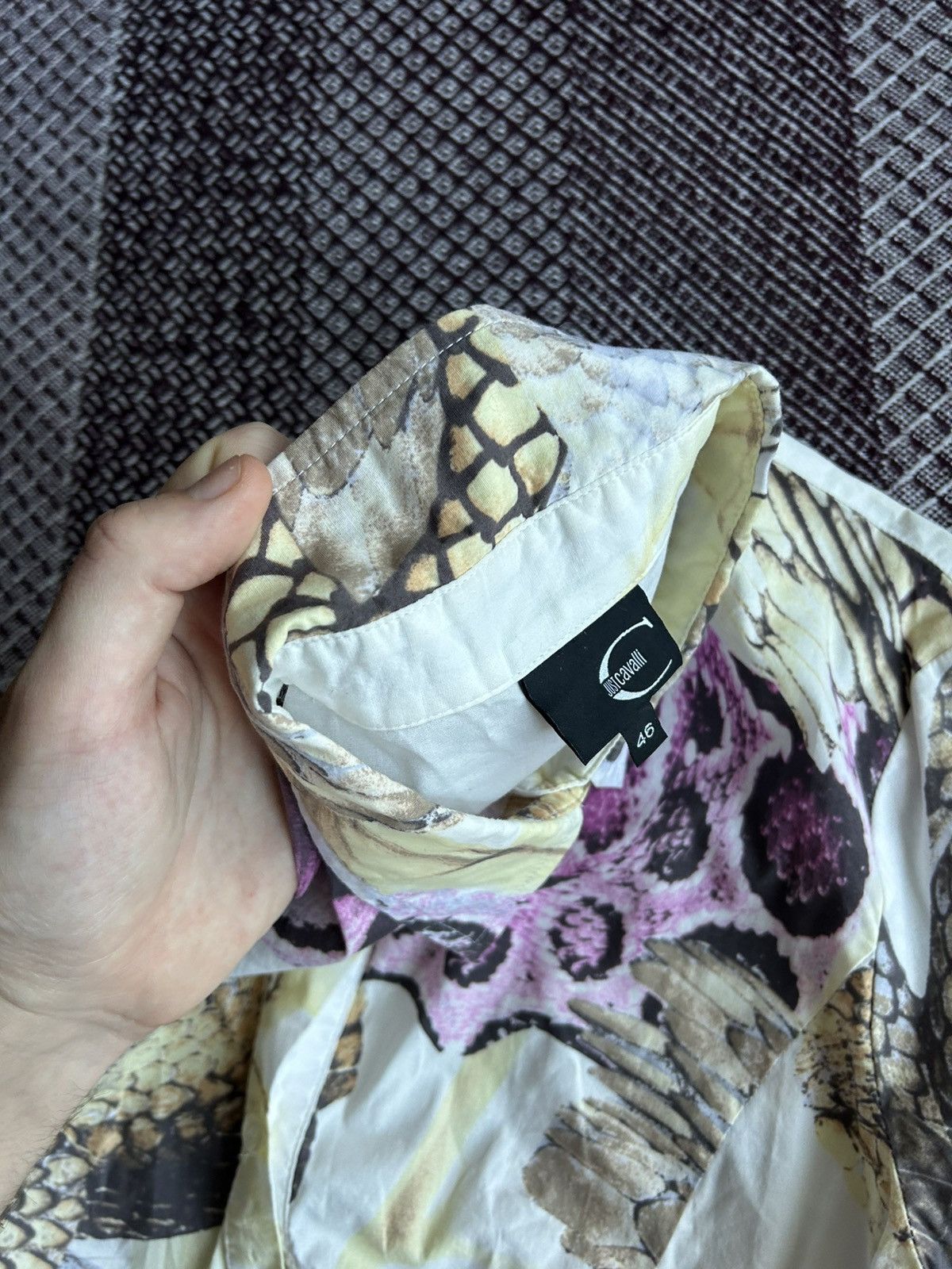 Just Cavalli Vintage Roberto Cavalli Luxury Women Shirt Solid Style Sz 46 Size L / US 10 / IT 46 - 10 Thumbnail