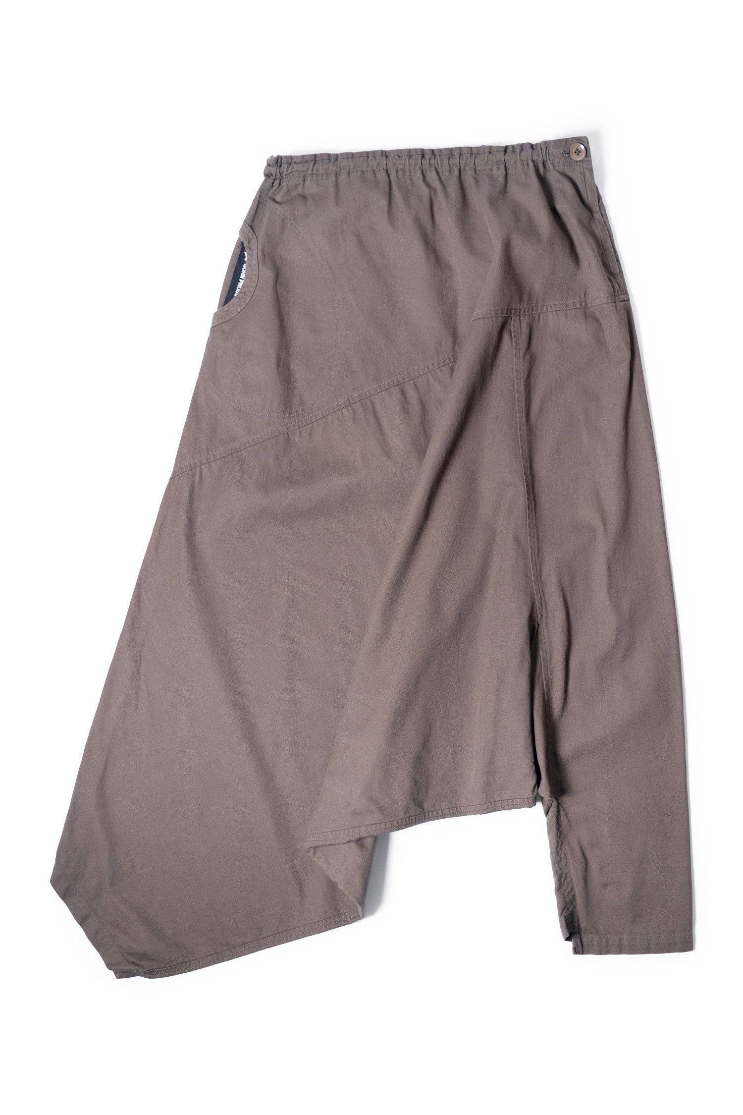 Y's × Yohji Yamamoto Asymmetrical Sarouel Pants Size US 31 - 1 Thumbnail