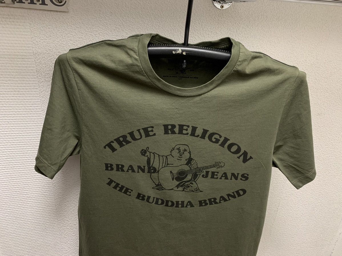 True Religion True Religion Buddha brand olive t-shirt big logo S sz Japan Size US S / EU 44-46 / 1 - 2 Thumbnail