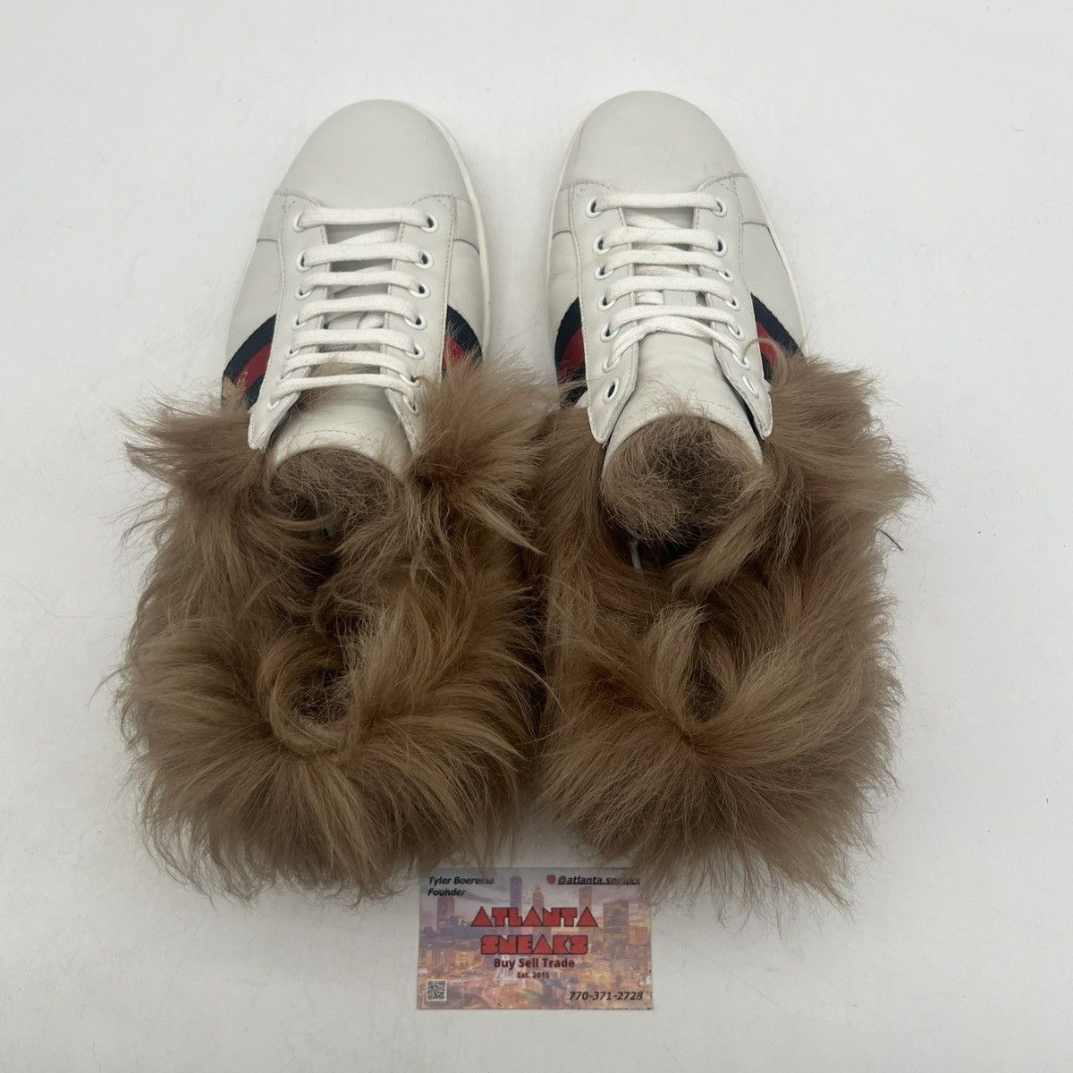 Gucci Wmns Gucci ace sneaker wool Size US 9 / EU 42 - 6 Thumbnail