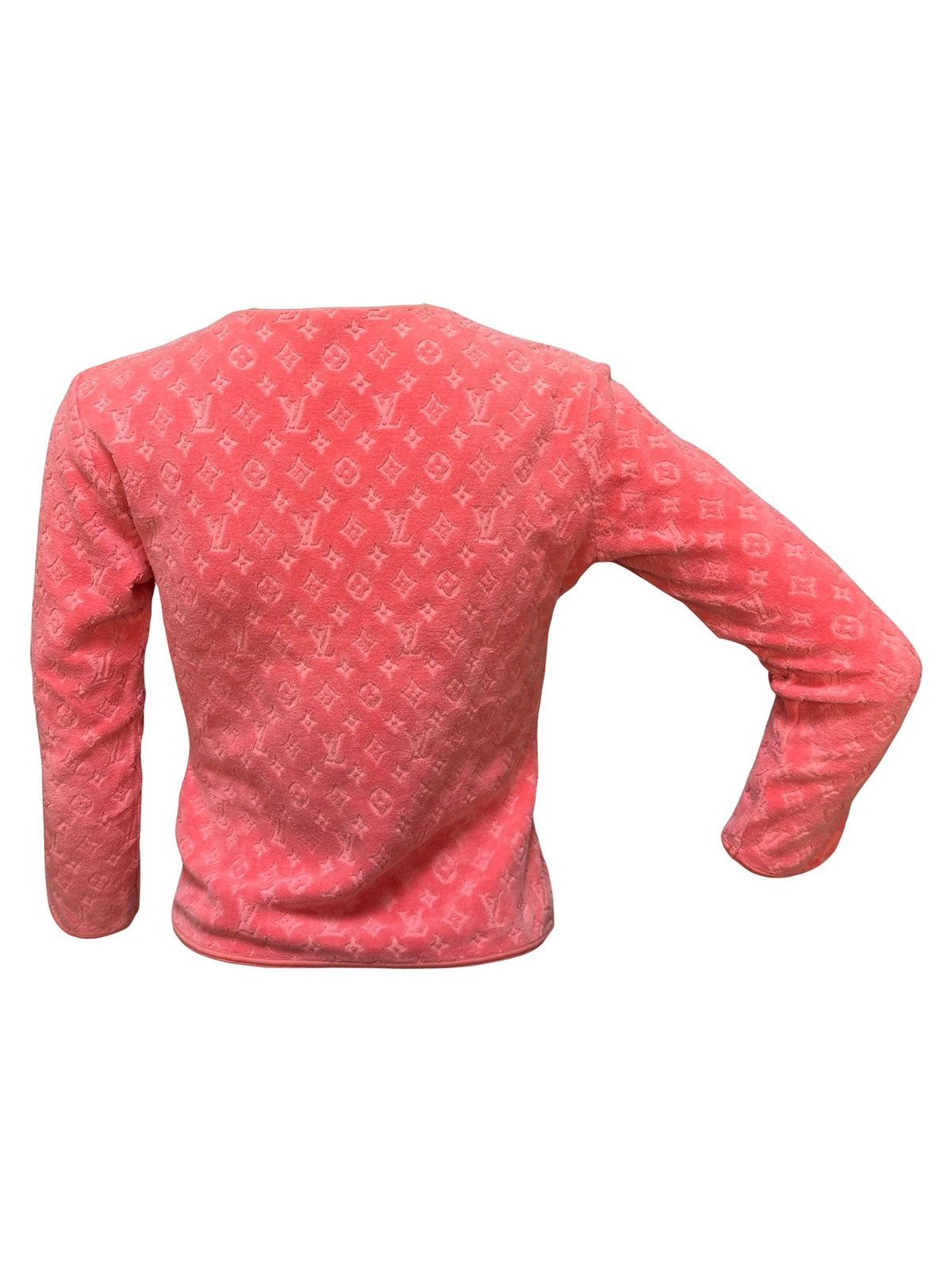 Louis Vuitton LOUIS VUITTON Terry Cloth Monogram Cardigan Size M / US 6-8 / IT 42-44 - 2 Thumbnail