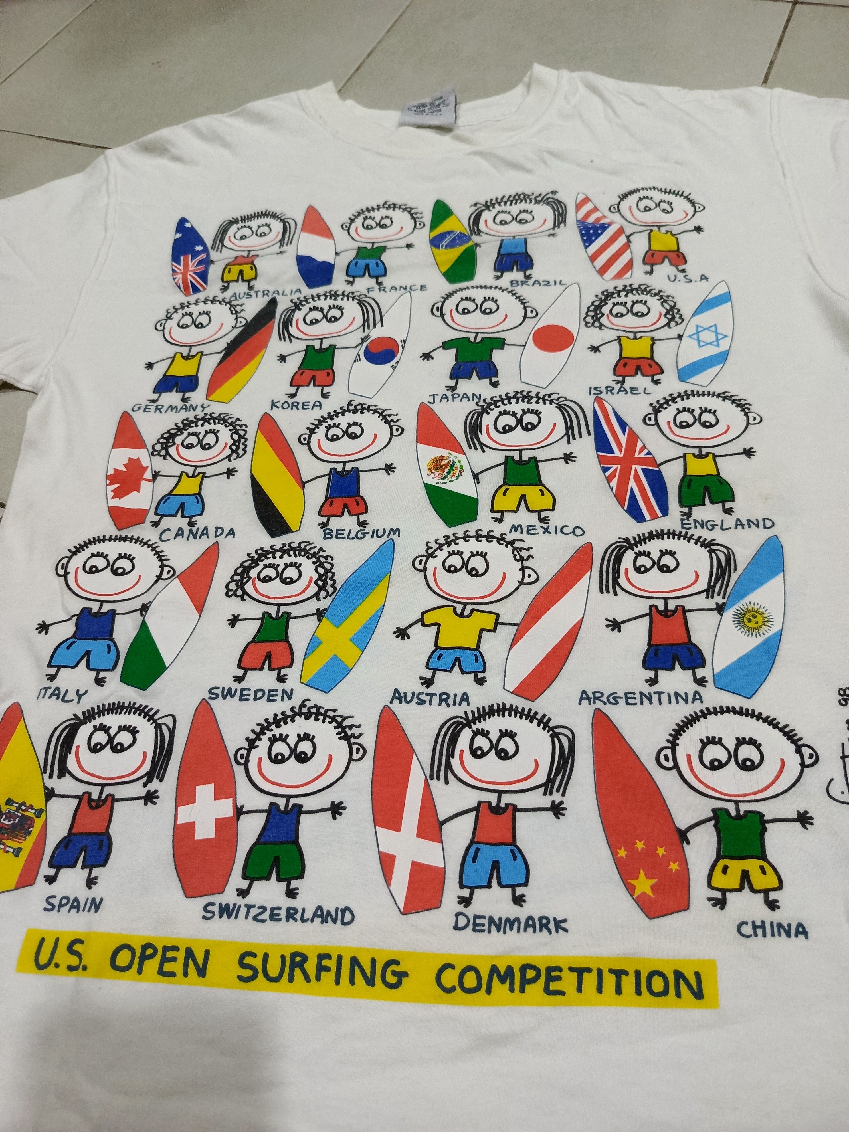 Vintage Vintage Full Print Danny First Parady US Open Surfing Size US M / EU 48-50 / 2 - 2 Thumbnail