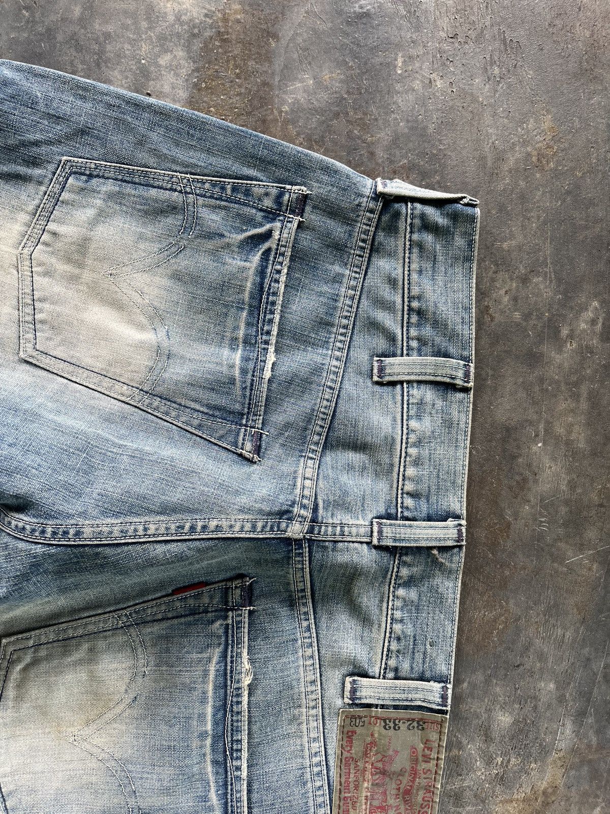 Levi's × Vintage Vintage Distressed Levis Workwear Size US 34 / EU 50 - 19 Thumbnail
