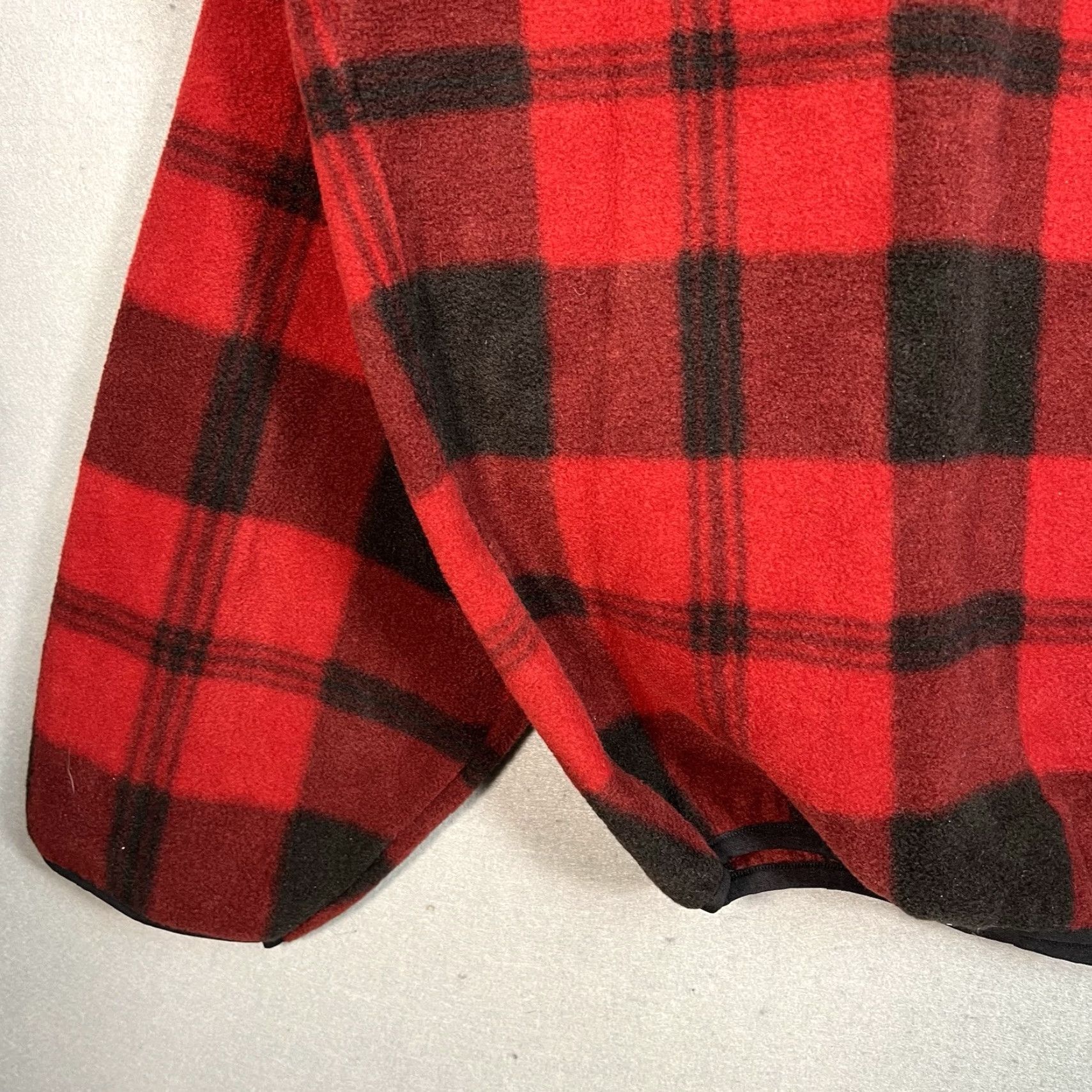 Nautica VTG Nautica Plaid Check Pullover Jacket 2XL Men Red 1/4 Zip Fleece Jacket USA Made Vintage New with Tags Size US XXL / EU 58 / 5 - 5 Thumbnail