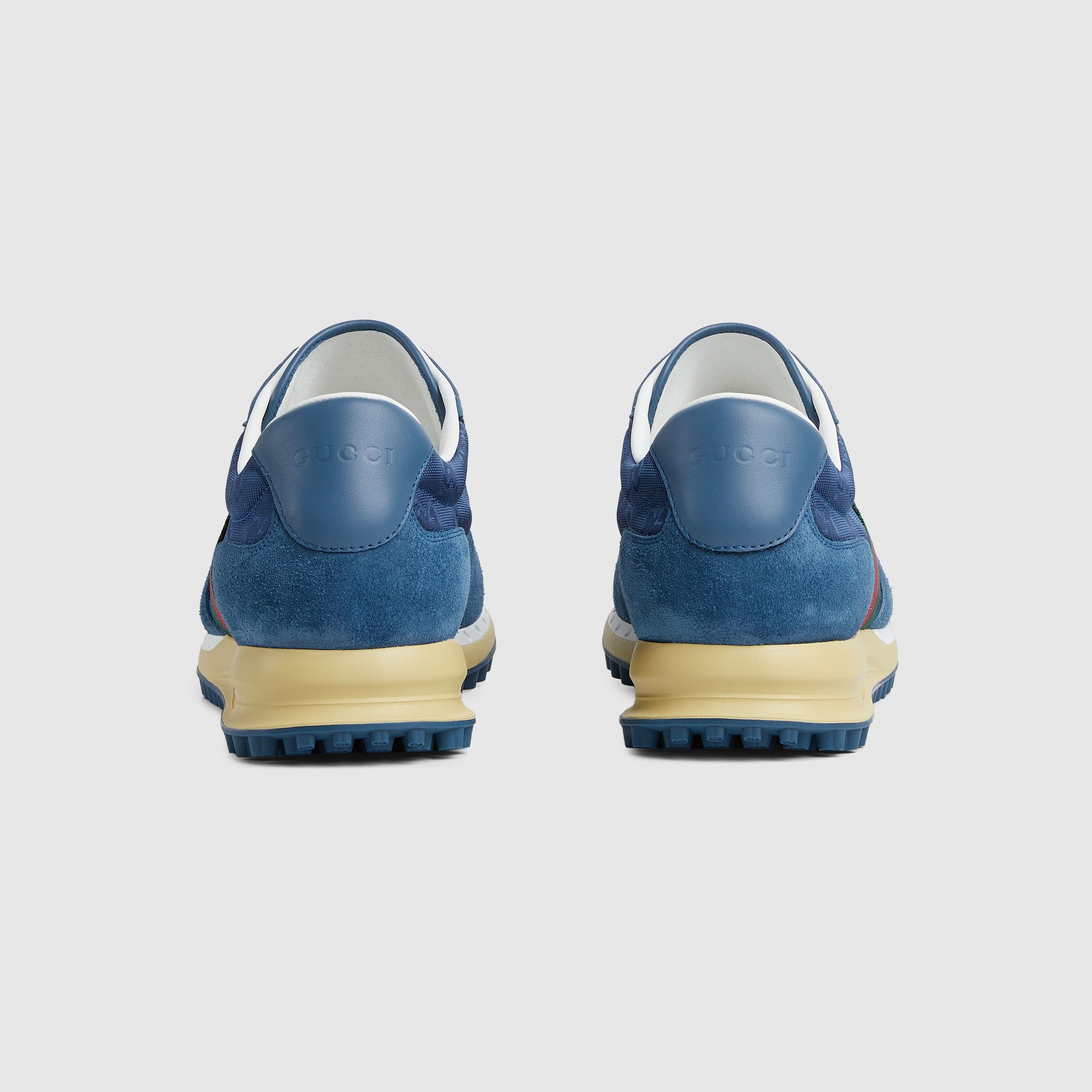 Gucci o1mt1gz0226 Men's Gucci Re-Motion Sneakers in Blue Size US 8.5 / EU 41-42 - 4 Thumbnail