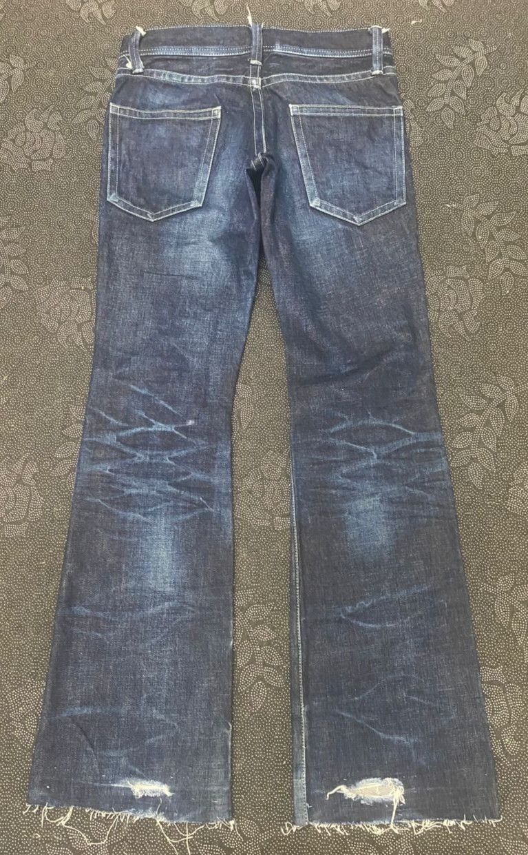 If Six Was Nine 💥FLARE💥DELAY by UFIN & SON DISTRESSED DENIM Size US 30 / EU 46 - 2 Thumbnail