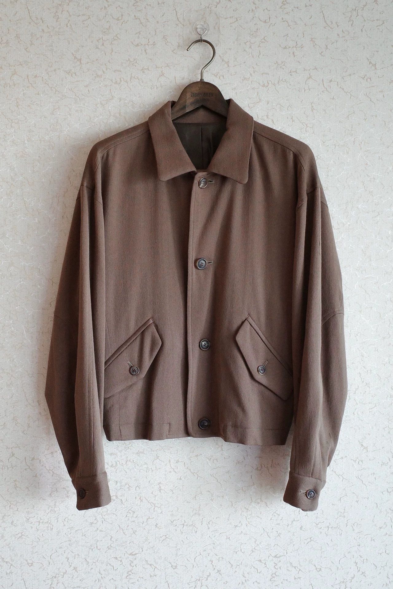 Issey Miyake Issey Miyake 90s Scimitar Sleeve Wool Bomber Jacket Set Size US M / EU 48-50 / 2 - 1 Thumbnail
