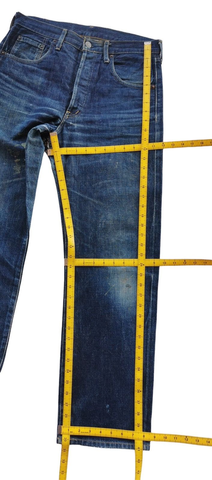Levi's Levis 503B Vintage Selvedge Redline Jeans Size US 32 / EU 48 - 13 Thumbnail