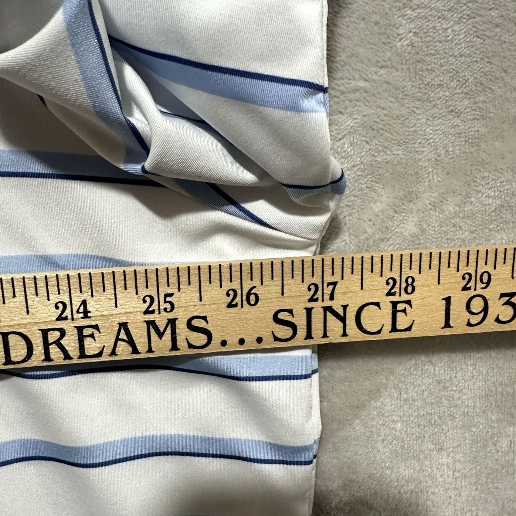 RLX Ralph Lauren Ralph Lauren RLX Wailea Golf Club Polo Shirt 2XL White Striped Short Sleeve Polo Mens Size US XXL / EU 58 / 5 - 7 Thumbnail