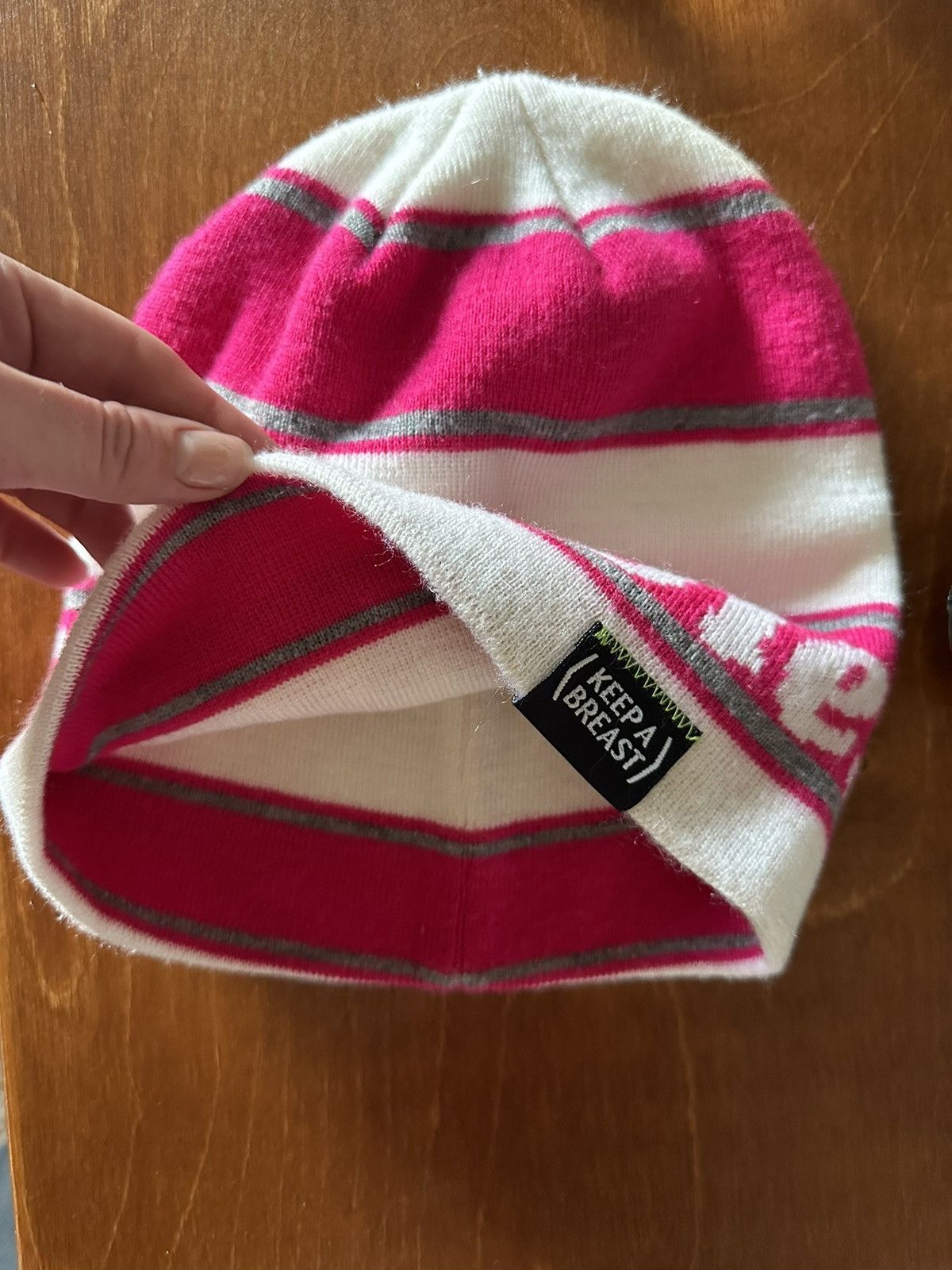 Vintage Extremely Rare Breast Cancer Hat Size ONE SIZE - 3 Thumbnail