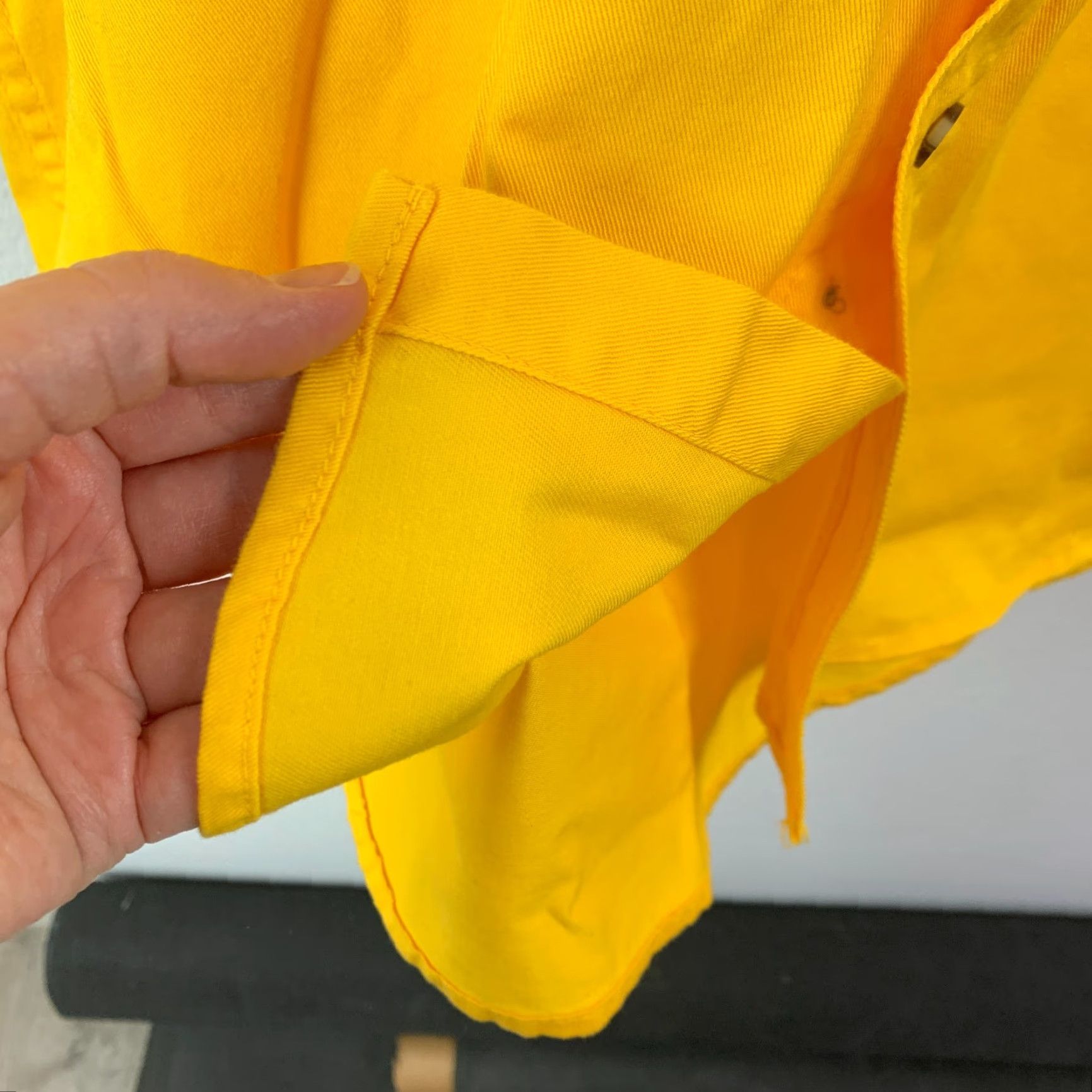 Vintage VINTAGE Sierra Pacific Shirt Mens M Yellow 90s Button-Up Short Sleeve Collared 47 Chest Regular Fit Vintage 90s Retro Size US M / EU 48-50 / 2 - 4 Thumbnail