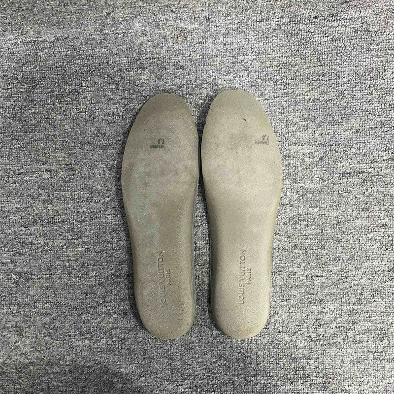 Louis Vuitton Louis Vuitton Trainer Low Top Sneakers in White Yellow - Size US 8 / EU 41 - 7 Thumbnail