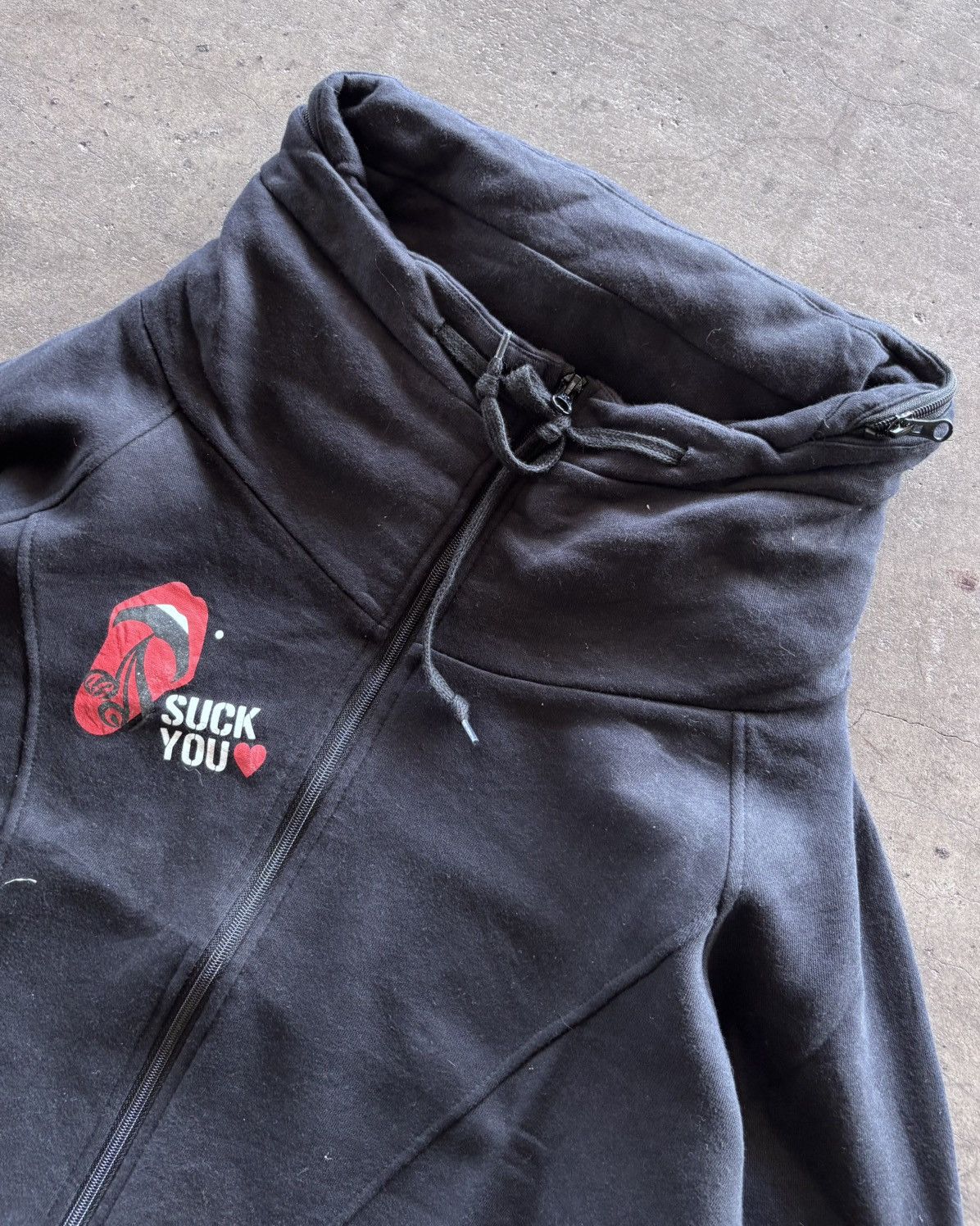 If Six Was Nine Acid Black Cherry Apocalypse Bono Black Hoodie Size US L / EU 52-54 / 3 - 2 Thumbnail
