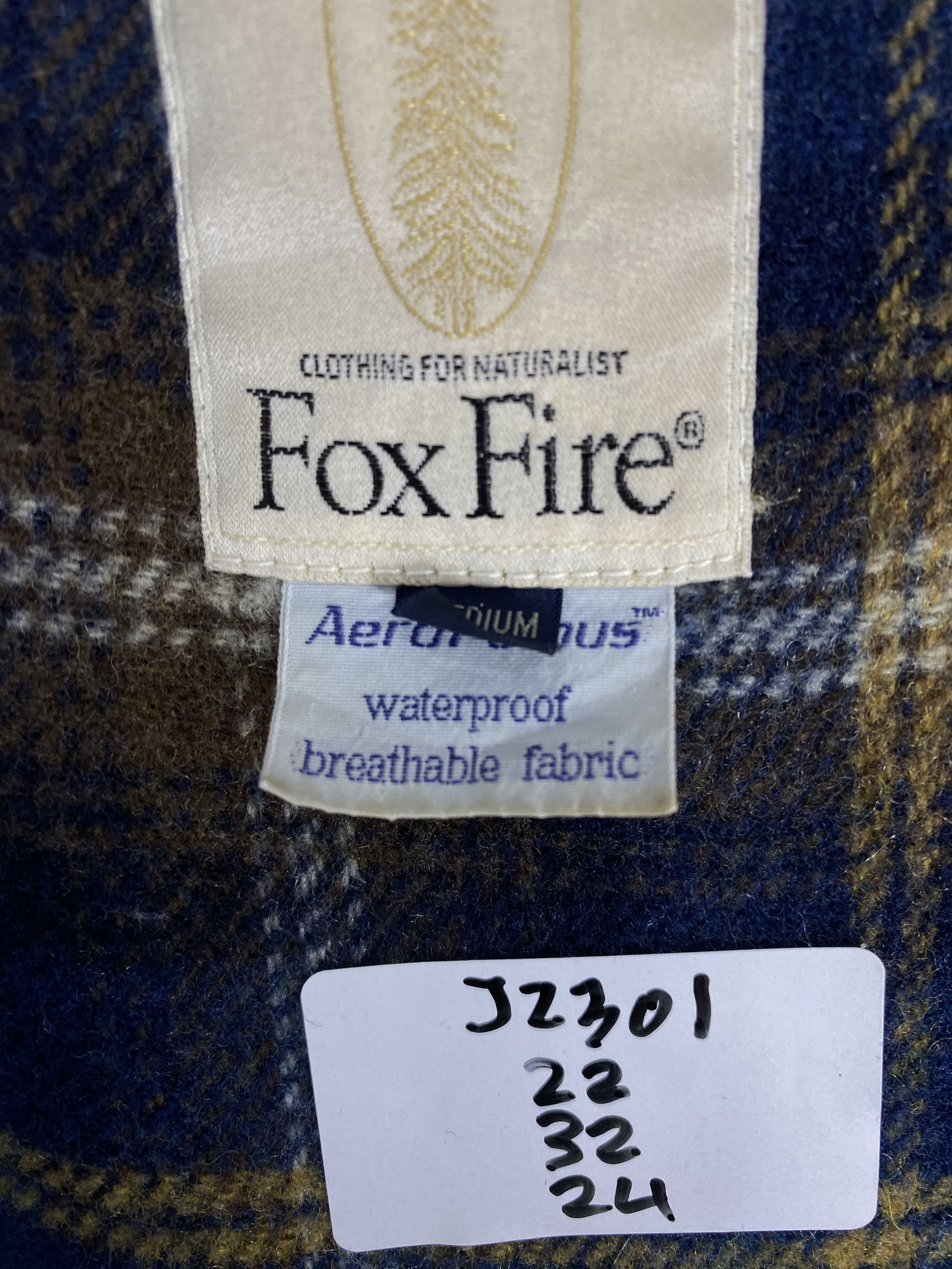 Japanese Brand Vintage Fox Fire Flannel Lining Jacket J2301 Size US S / EU 44-46 / 1 - 11 Thumbnail