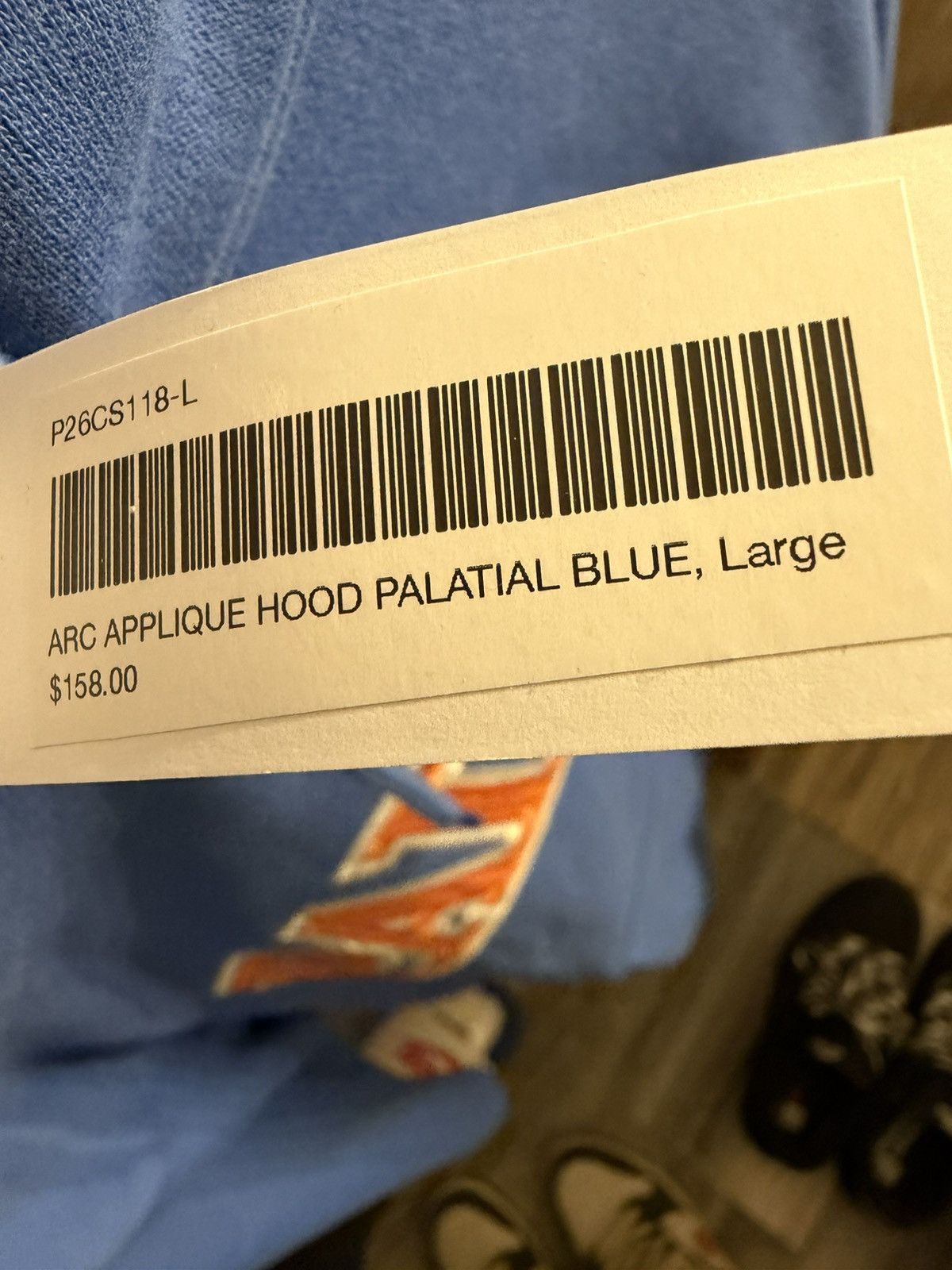 Palace Palace Arc Appliqué Hood Palatial blue size Large Size US L / EU 52-54 / 3 - 9 Thumbnail