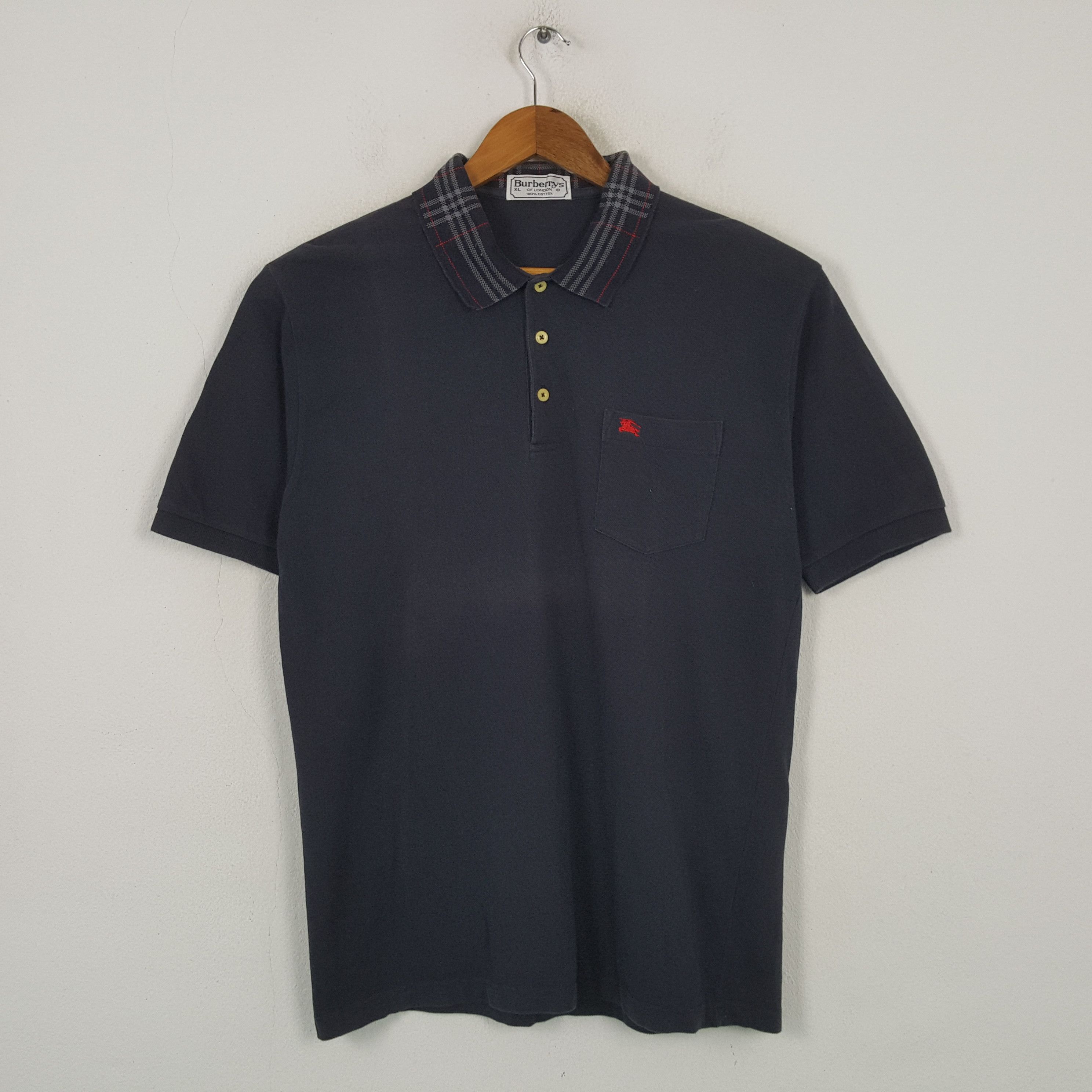 Burberry Vintage Burberry Of London Fashion Brand Shirt RR13 Size US L / EU 52-54 / 3 - 1 Thumbnail