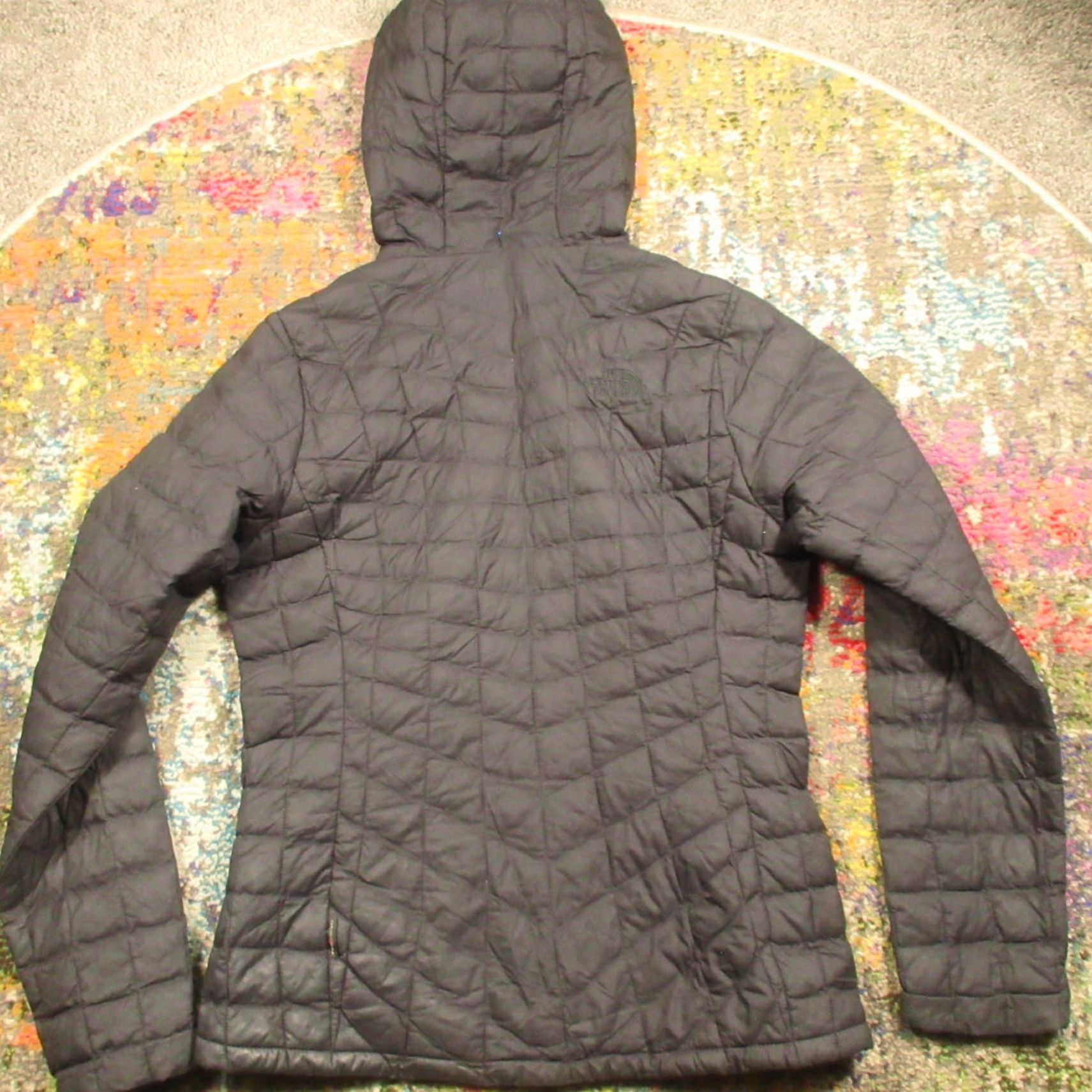 The North Face The North Face Hooded Puffer Jacket Women Small Black Thermoball Primaloft Jacket Size S / US 4 / IT 40 - 2 Thumbnail