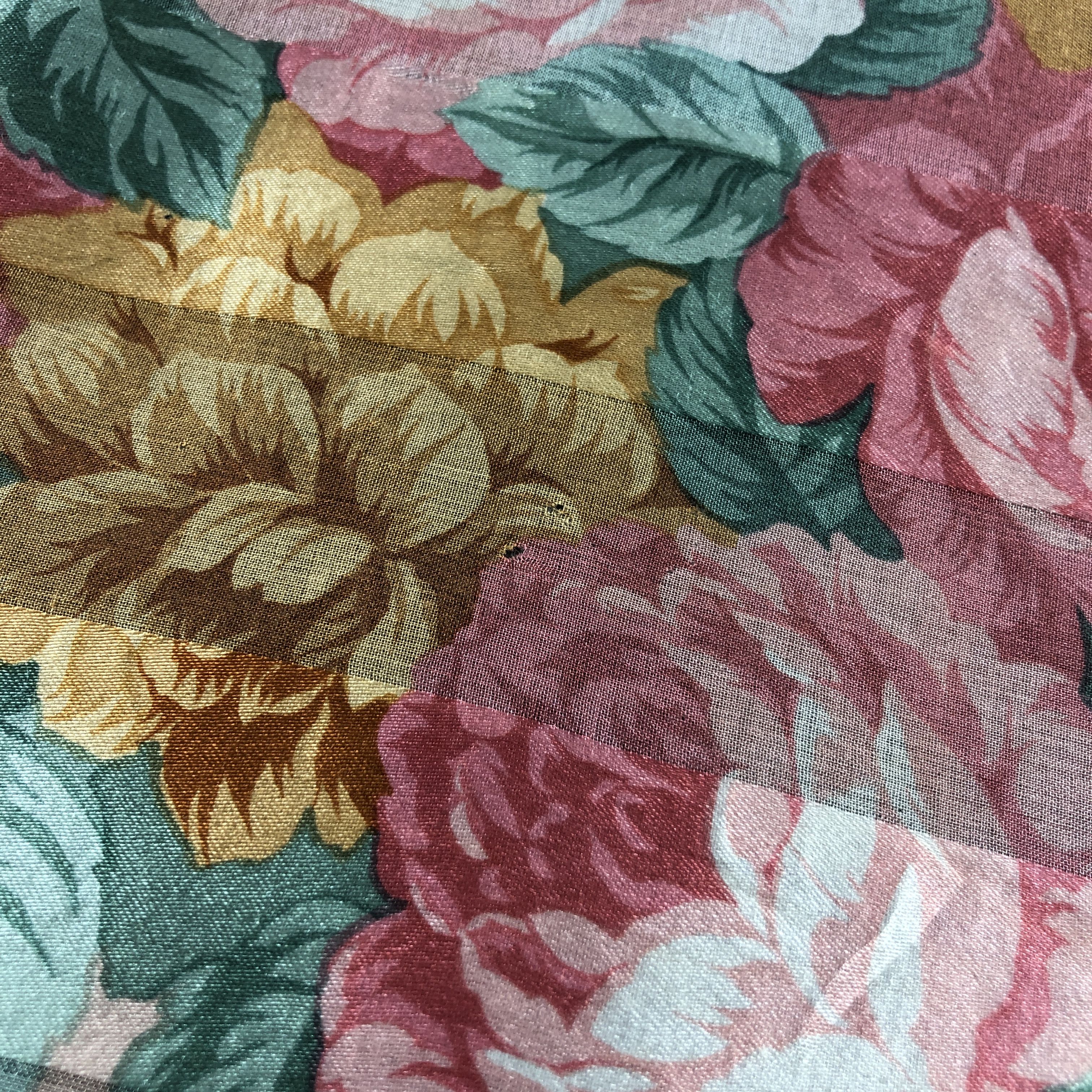 Mario Valentino Mario Valentino Luxury Floral Silk Scarf M1211 Size ONE SIZE - 15 Thumbnail