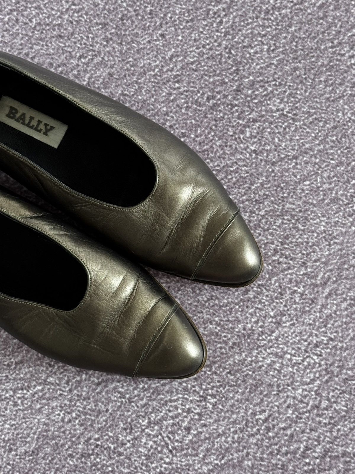 Bally Bally Real Leather Y2K 90s Flats Shoes Size US 5.5 / IT 35.5 - 4 Thumbnail