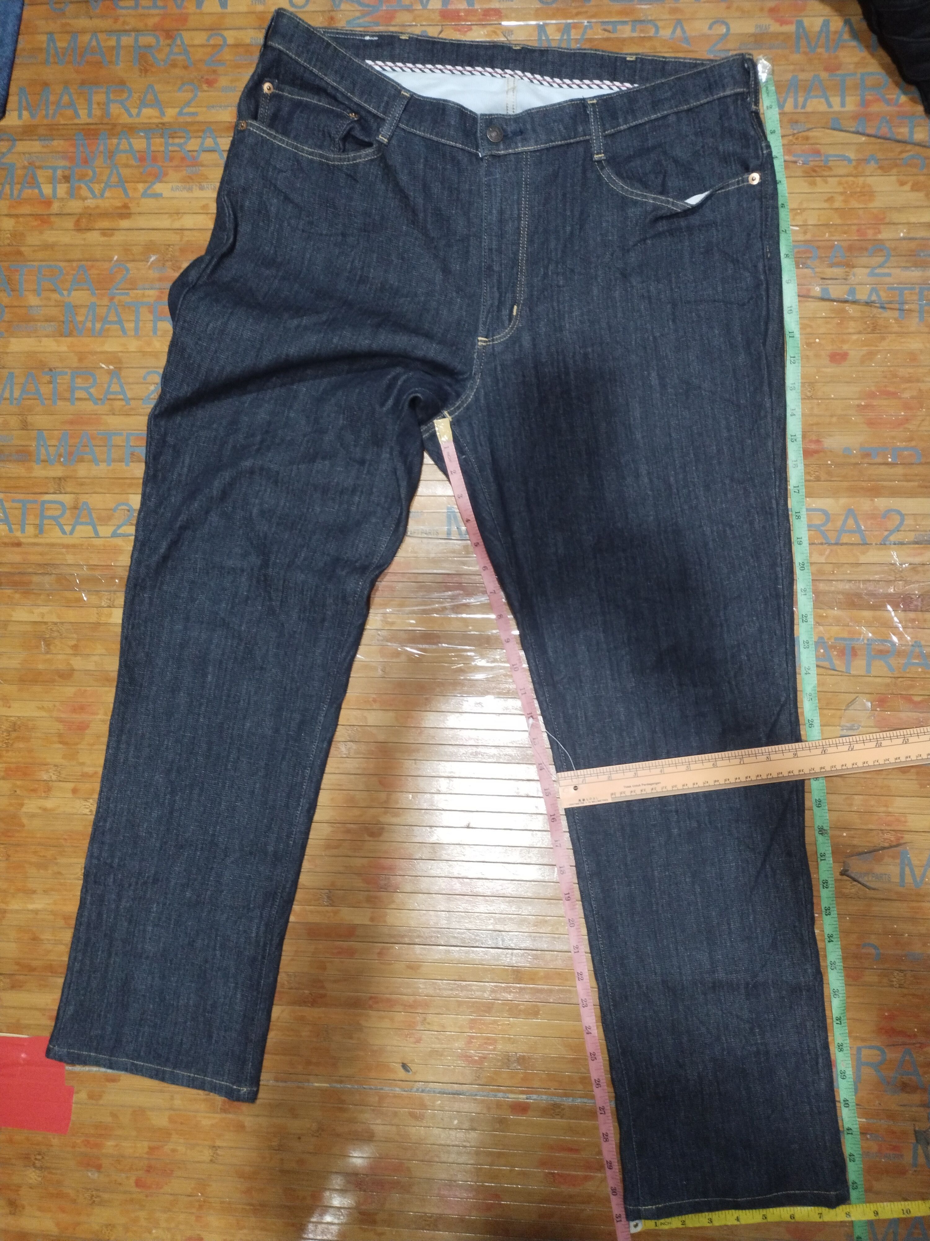 Edwin × Japanese Brand × Vintage Jeans Edwin 503 "Stretchable" Sz 40" Size US 40 / EU 56 - 3 Thumbnail
