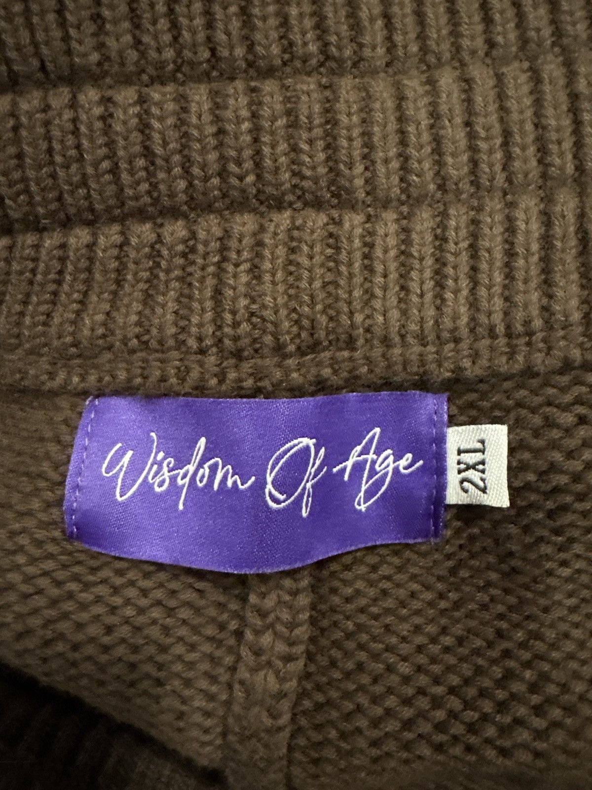 Wisdom of Age WOA Knit Sweatpant- Mocha Size US 38 / EU 54 - 5 Thumbnail