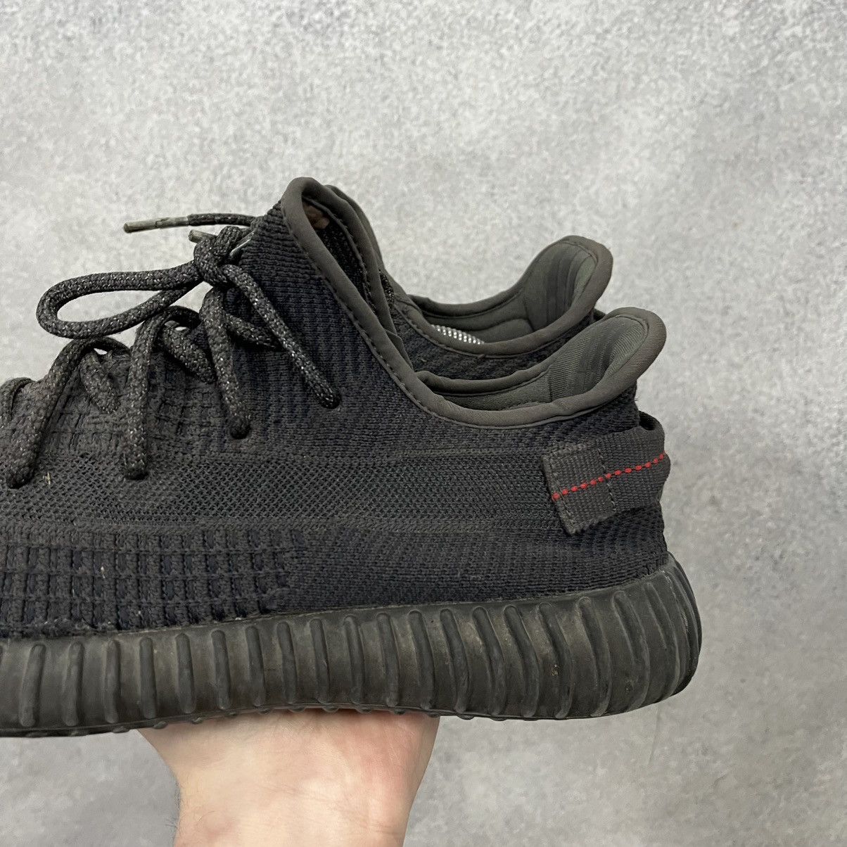 Yeezy Adidas Yeezy 350 V2 Static Black Size US 9.5 / EU 42-43 - 7 Thumbnail