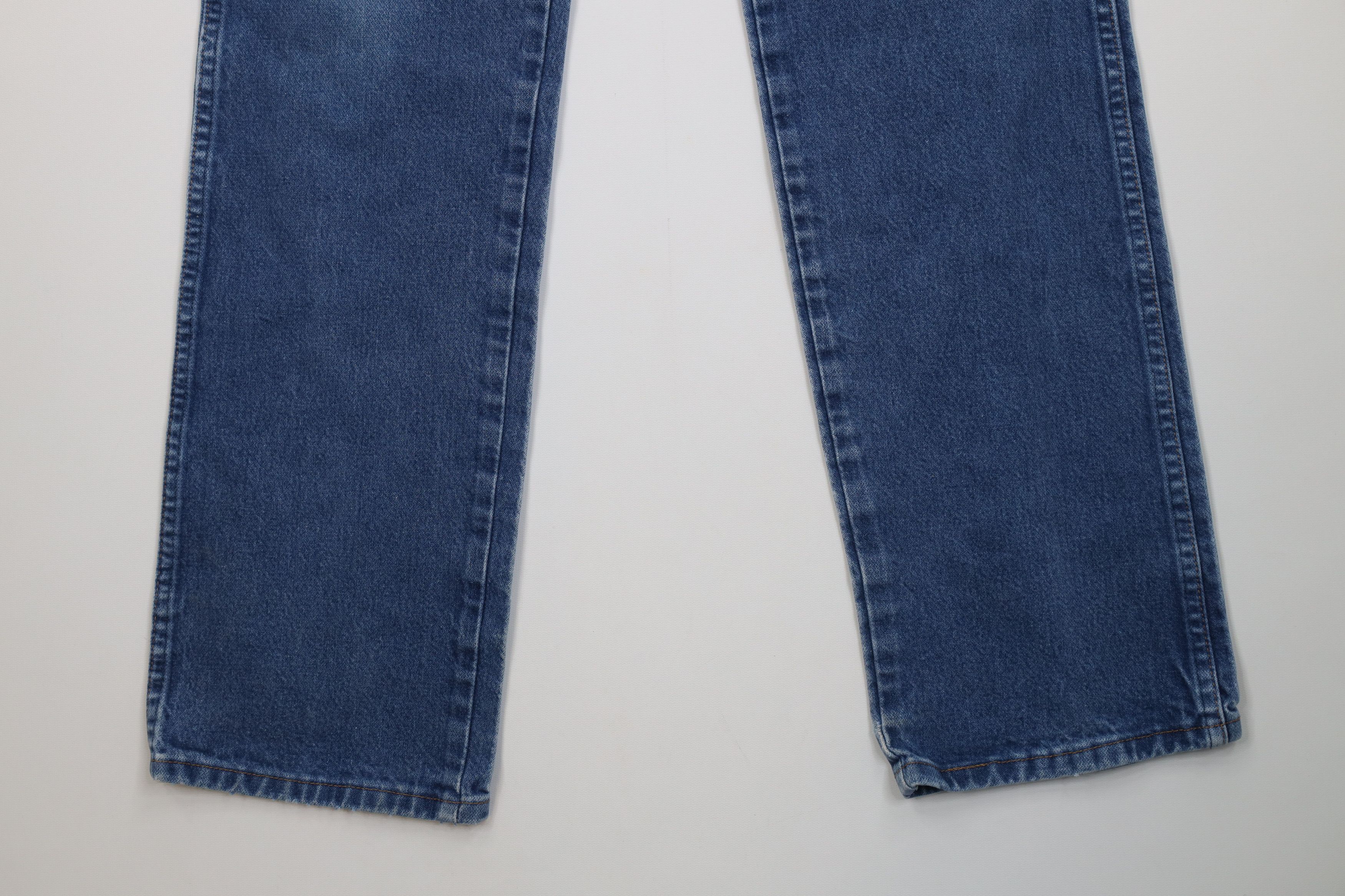 Wrangler Vintage 90s Wrangler Straight Leg Western Denim Jeans Blue Size US 34 / EU 50 - 4 Thumbnail