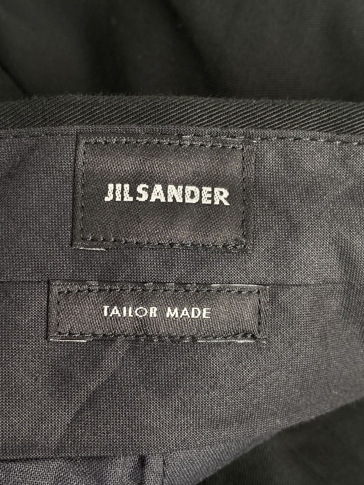 Jil Sander 2001 Jill Sander by Raf Simons Tailormade Straight Cut Pants Size US 32 / EU 48 - 2 Thumbnail