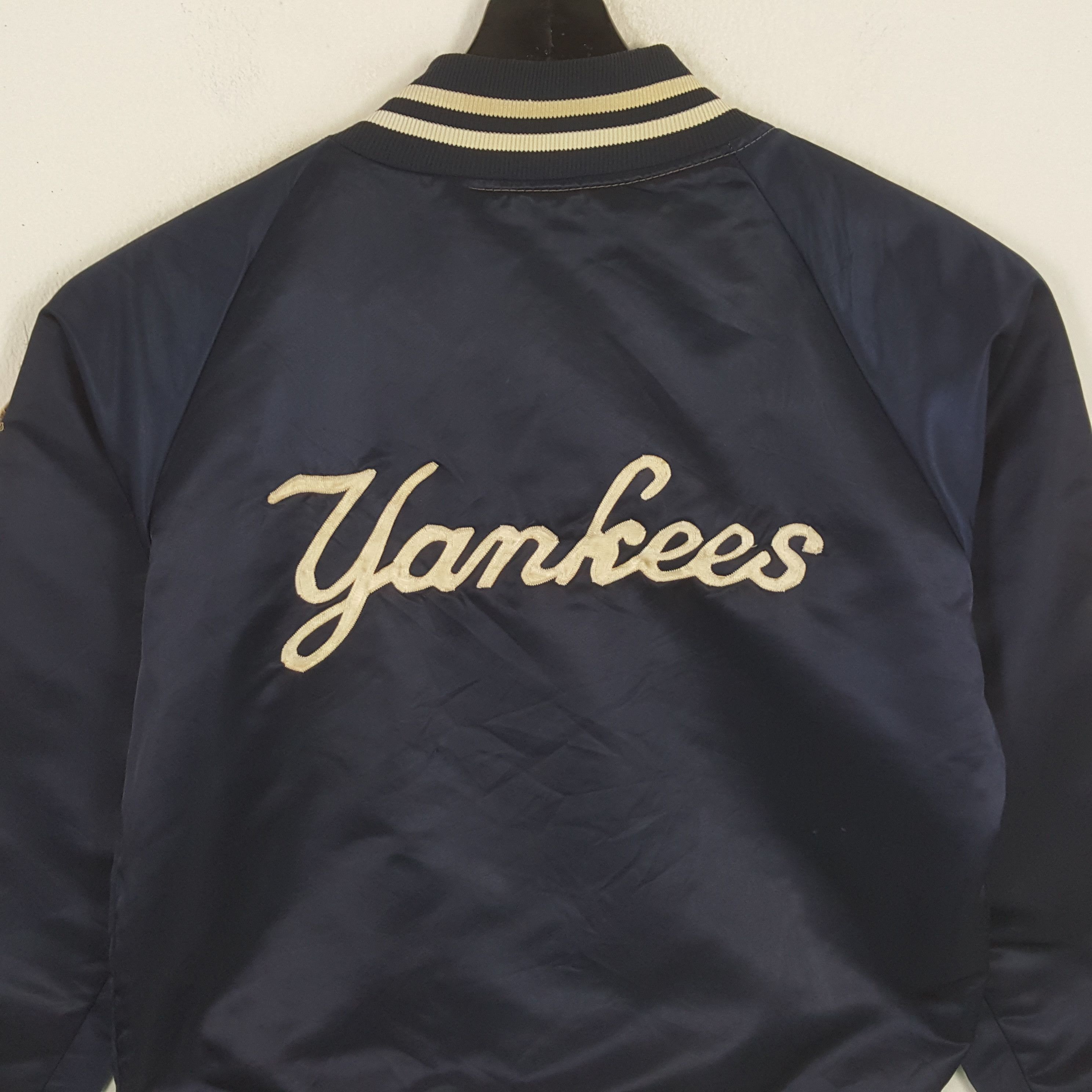 MLB × New York Yankees × Vintage NEW YORK YANKEES MLB Jacket Baseball Team Size US M / EU 48-50 / 2 - 2 Thumbnail