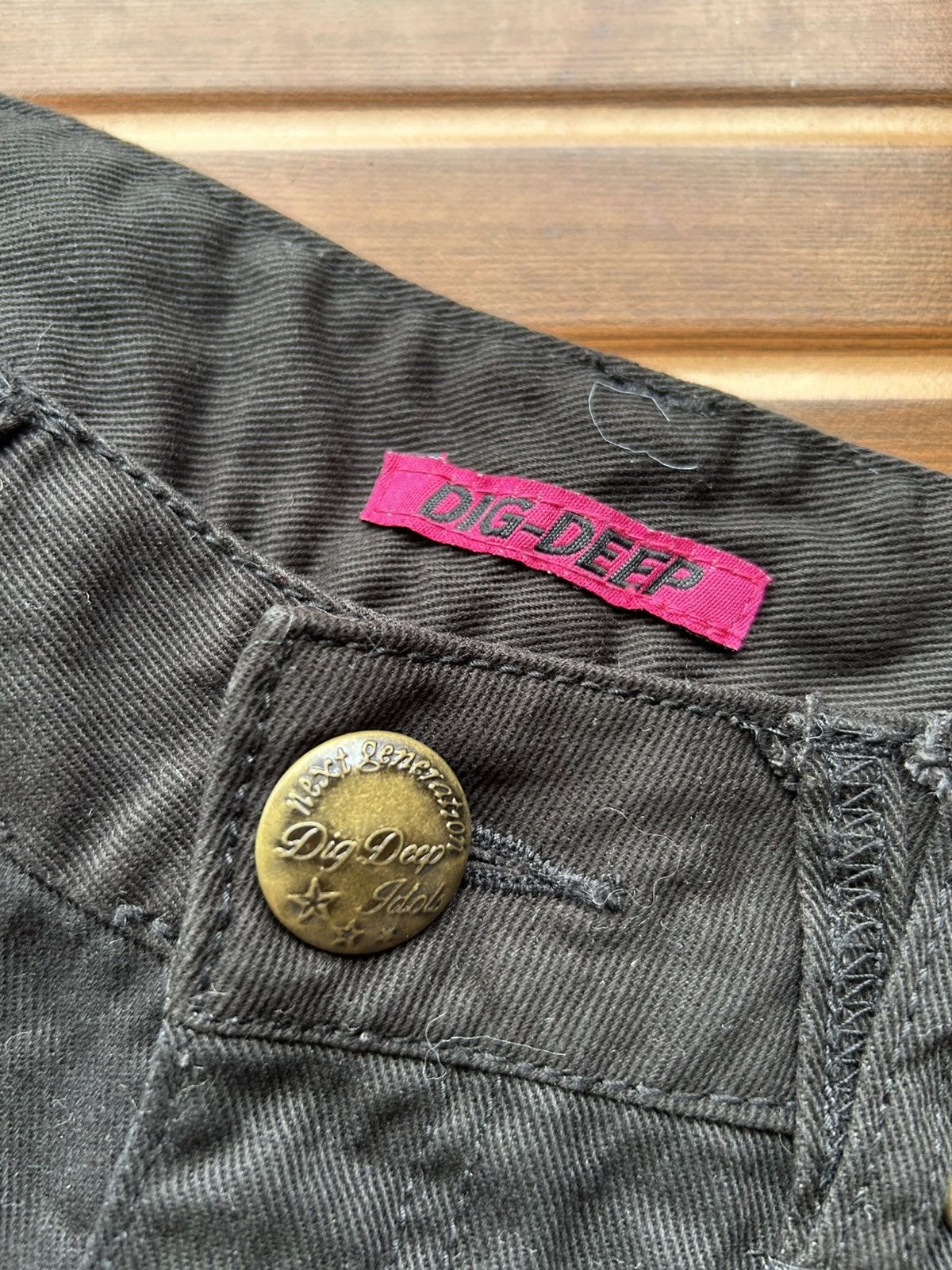 Isamu Katayama Backlash × Japanese Brand Dig deep japanese fur denim short wash Ifsixwasnine kmrii Size 29" - 8 Thumbnail