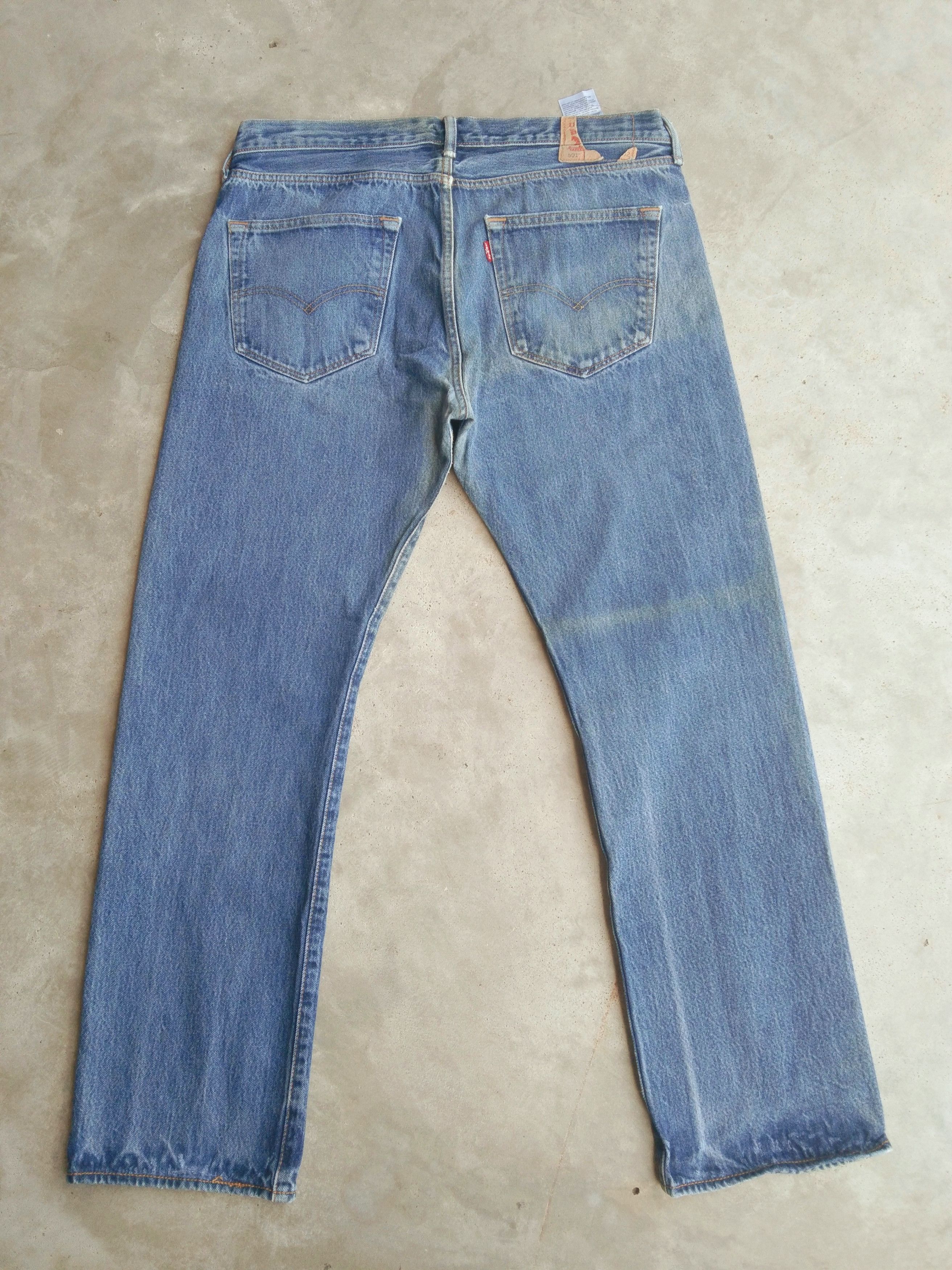 Levi's Vintage Levi's 501 Distressed Jeans 36x31 Size US 36 / EU 52 - 2 Thumbnail