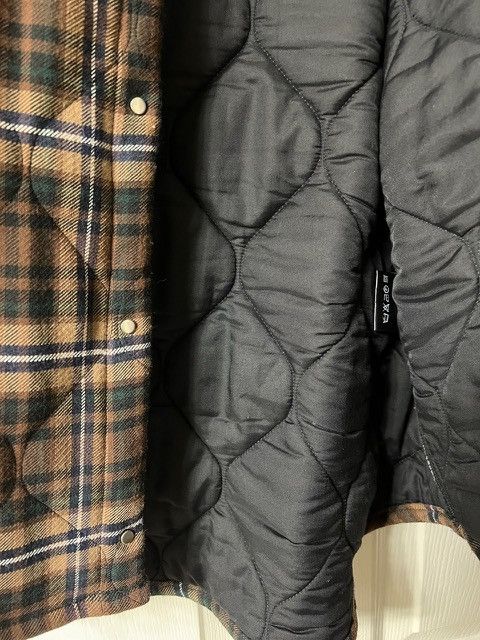 Represent Clo. Represent Clo Quilted Overshirt - Brown/Racing Green L Size US L / EU 52-54 / 3 - 4 Thumbnail