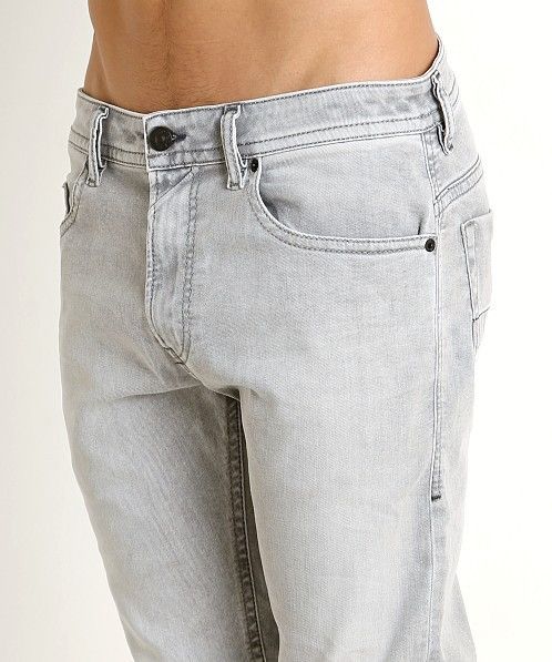 Diesel Diesel Thommer Slim-Skinny Jeans - Light Grey Wash Size US 32 / EU 48 - 6 Thumbnail